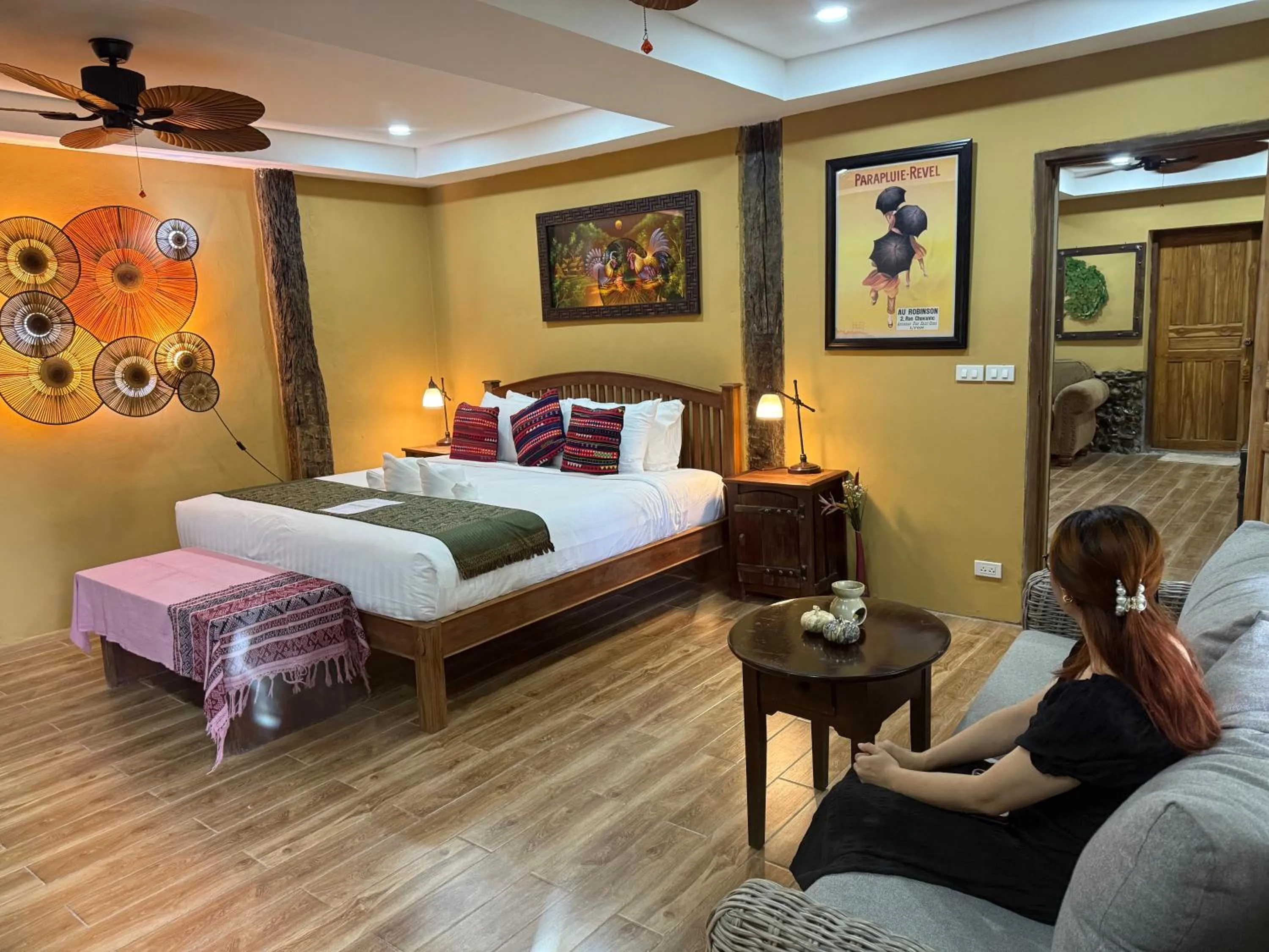 Bedroom, Bed in On The Mekong Resort