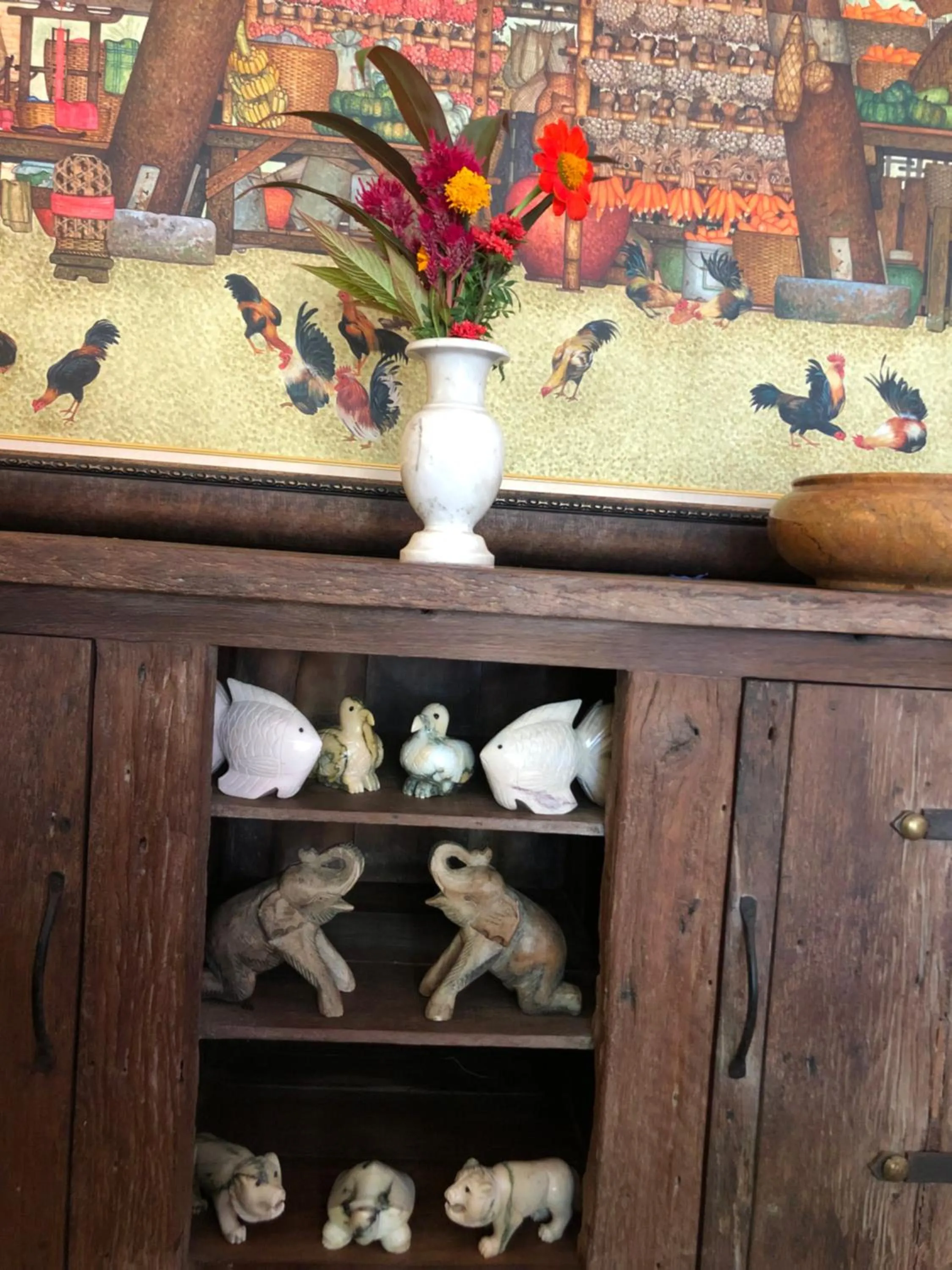 Decorative detail in On The Mekong Resort