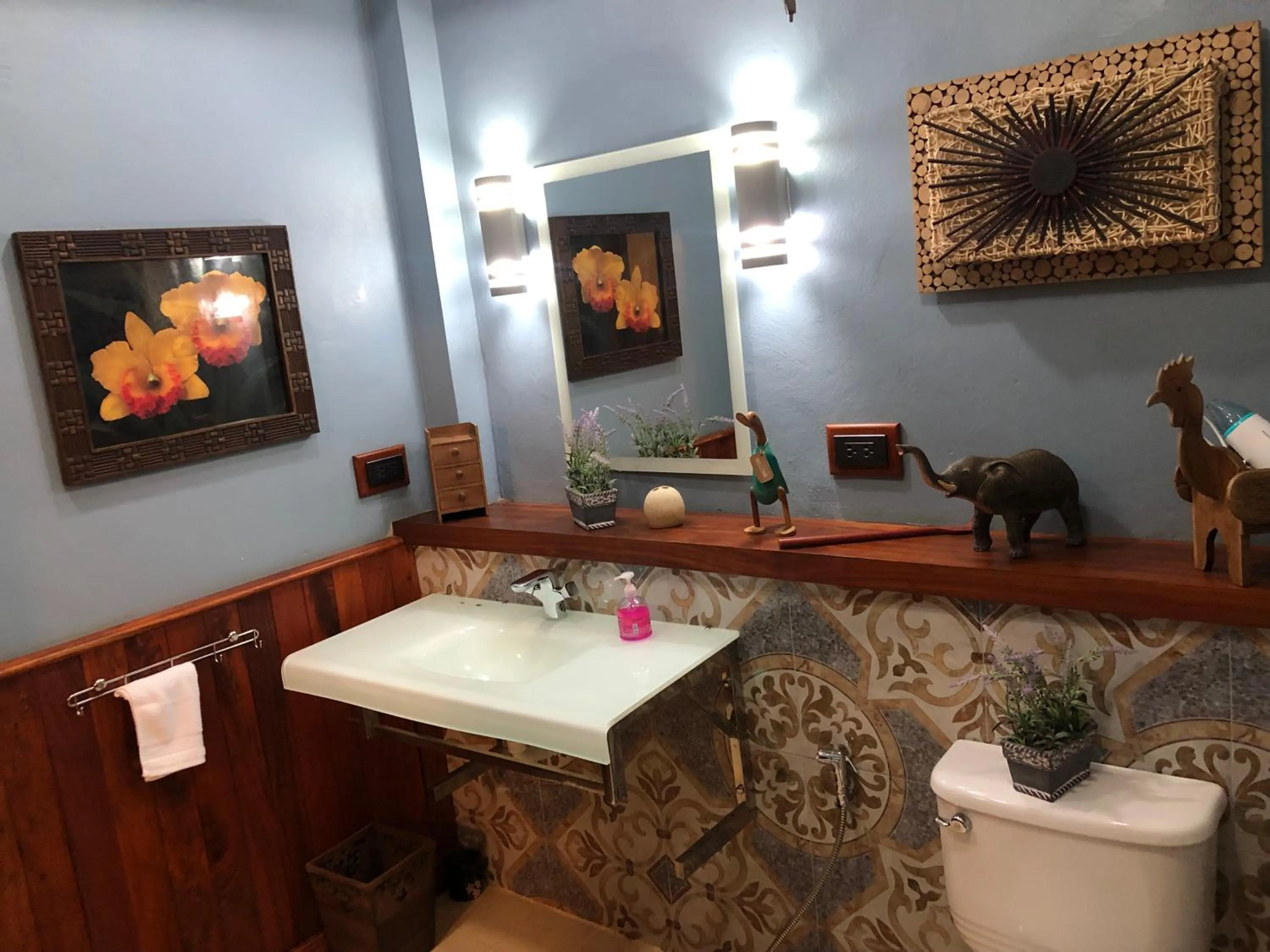 Bathroom in On The Mekong Resort