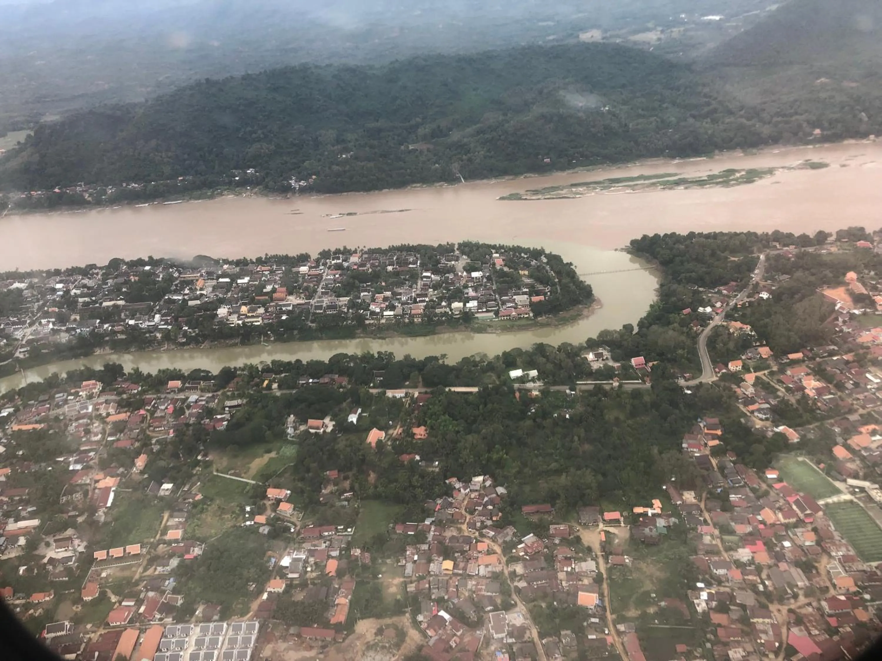 Bird's eye view in On The Mekong Resort