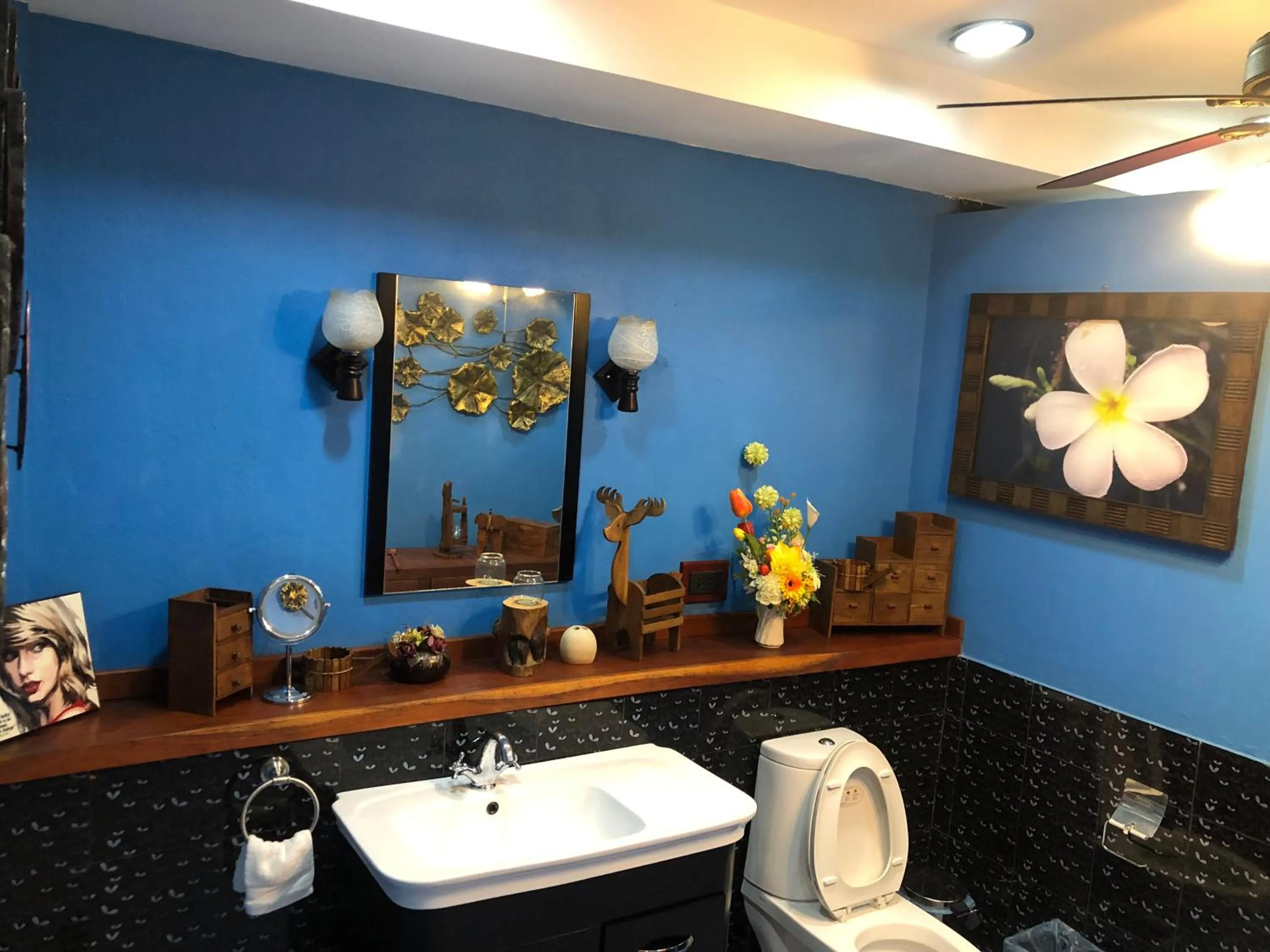 Bathroom in On The Mekong Resort