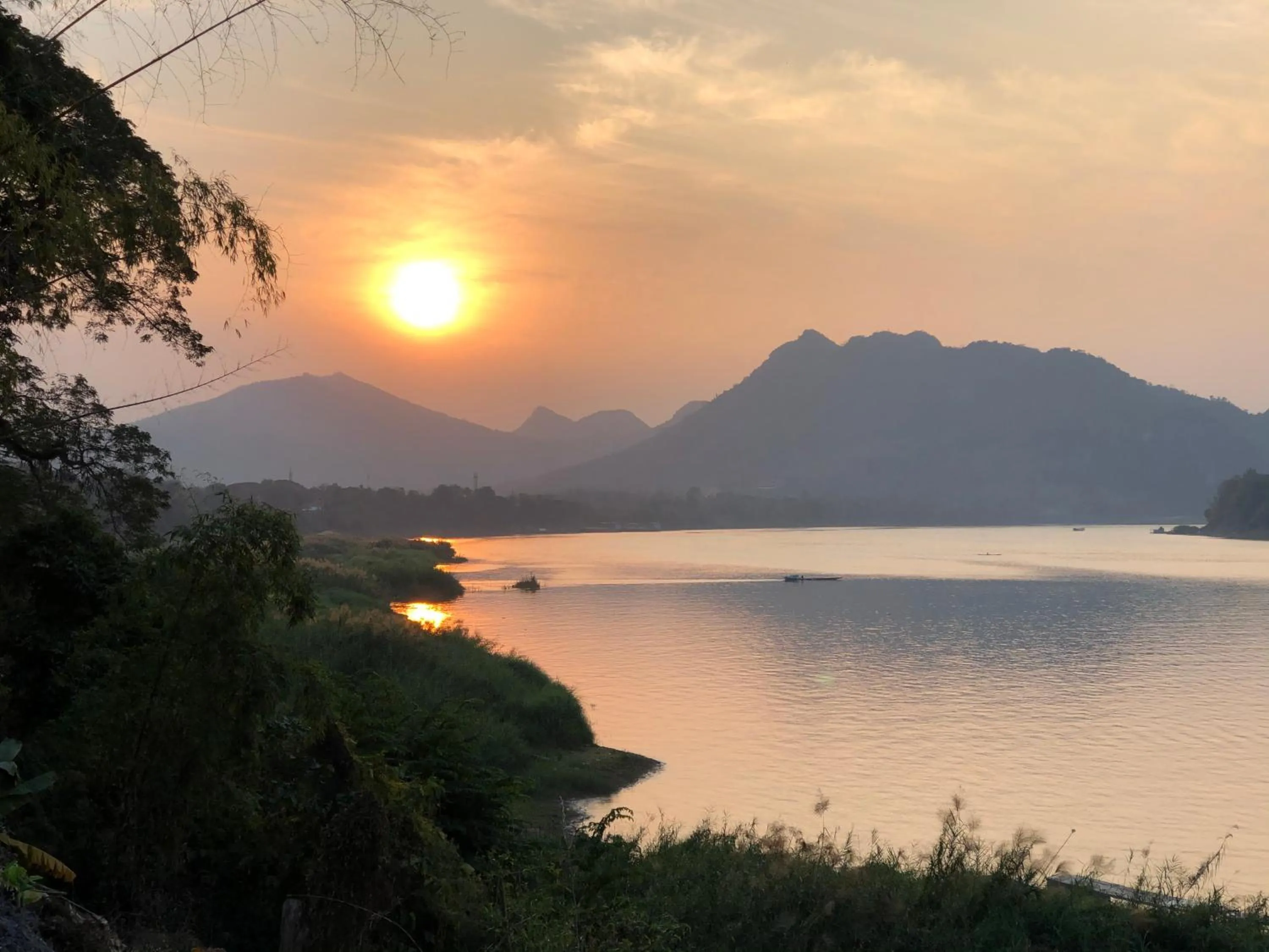 Natural landscape in On The Mekong Resort