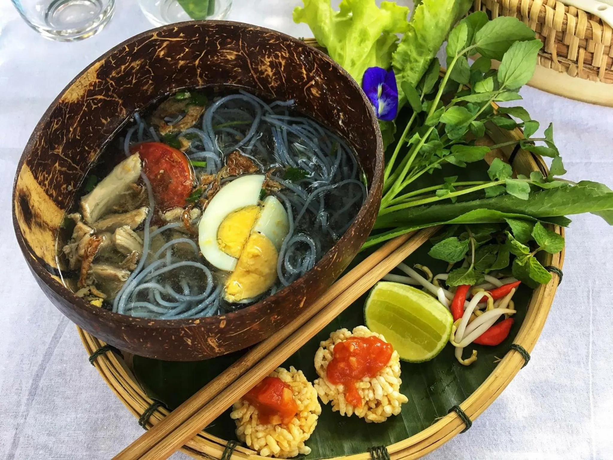 Breakfast in On The Mekong Resort