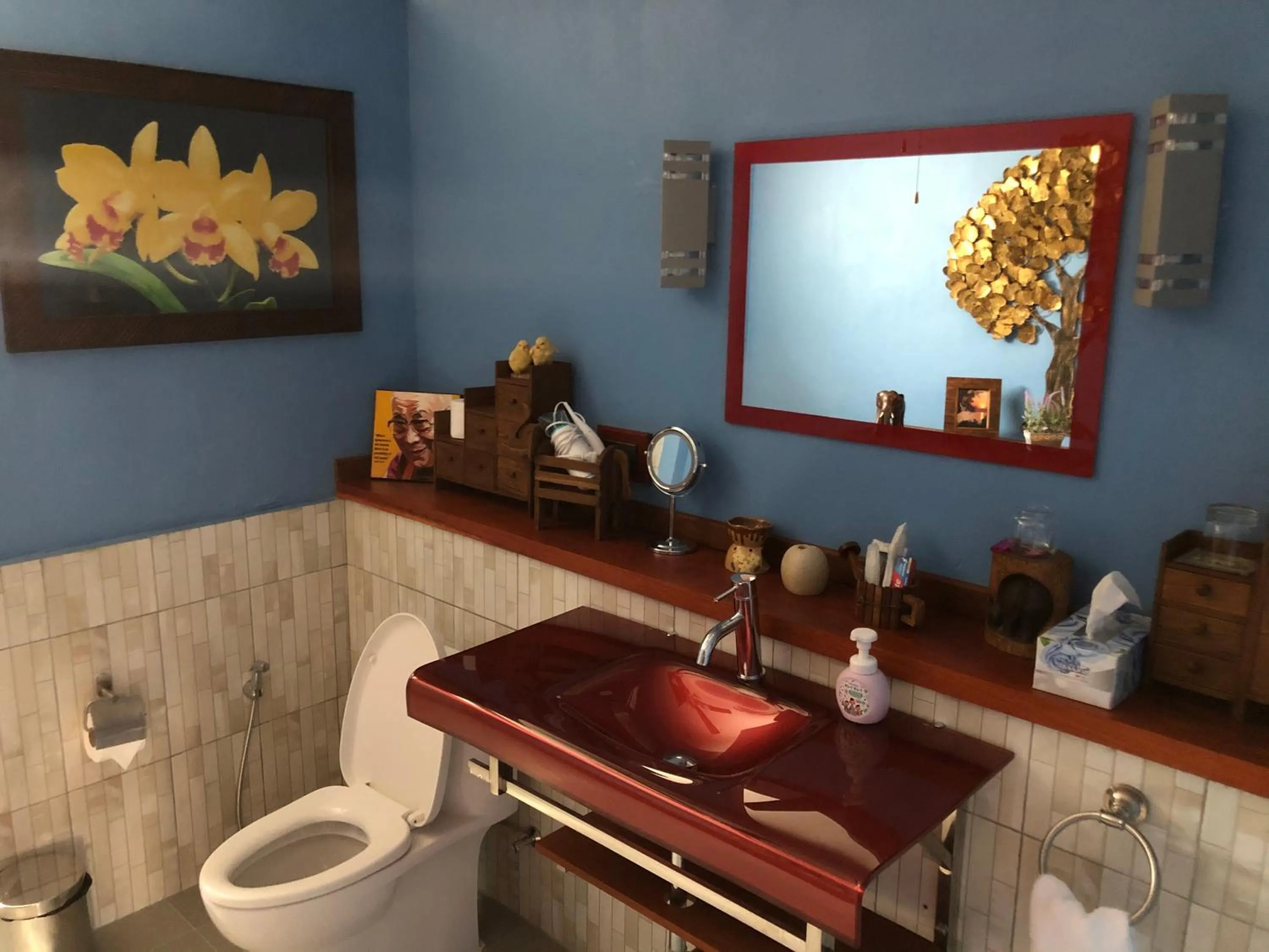 Bathroom in On The Mekong Resort