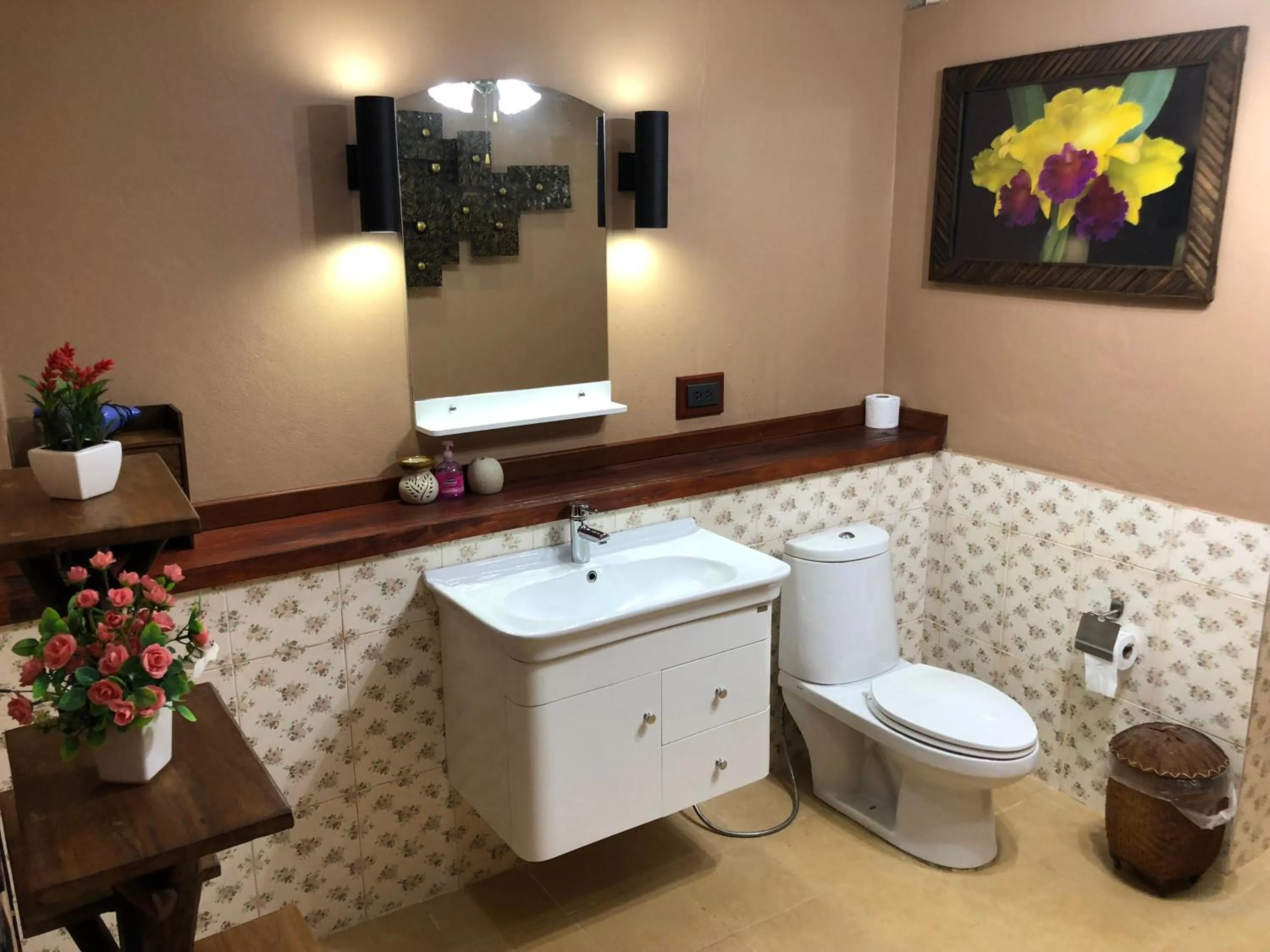 Bathroom in On The Mekong Resort