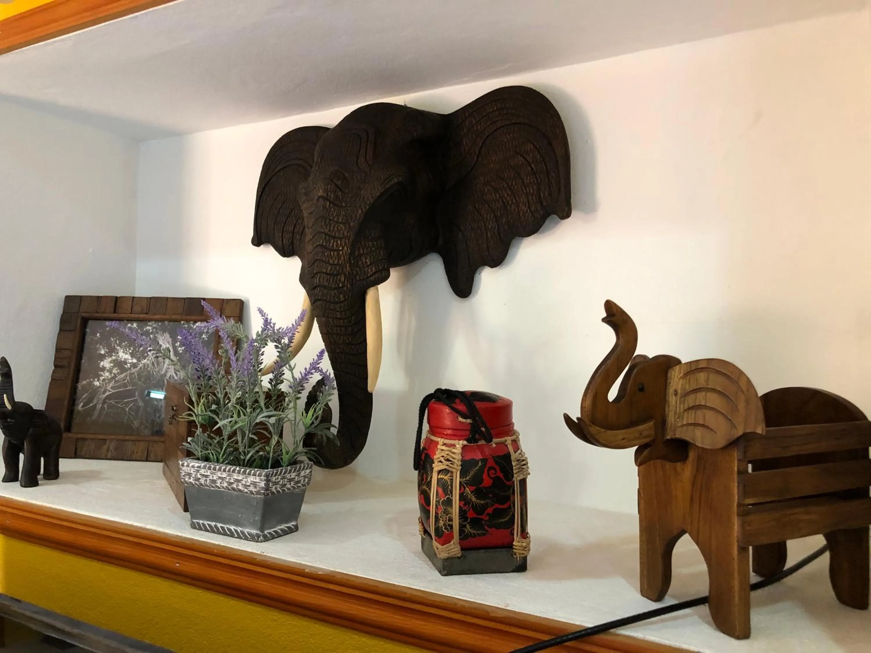 Decorative detail in On The Mekong Resort