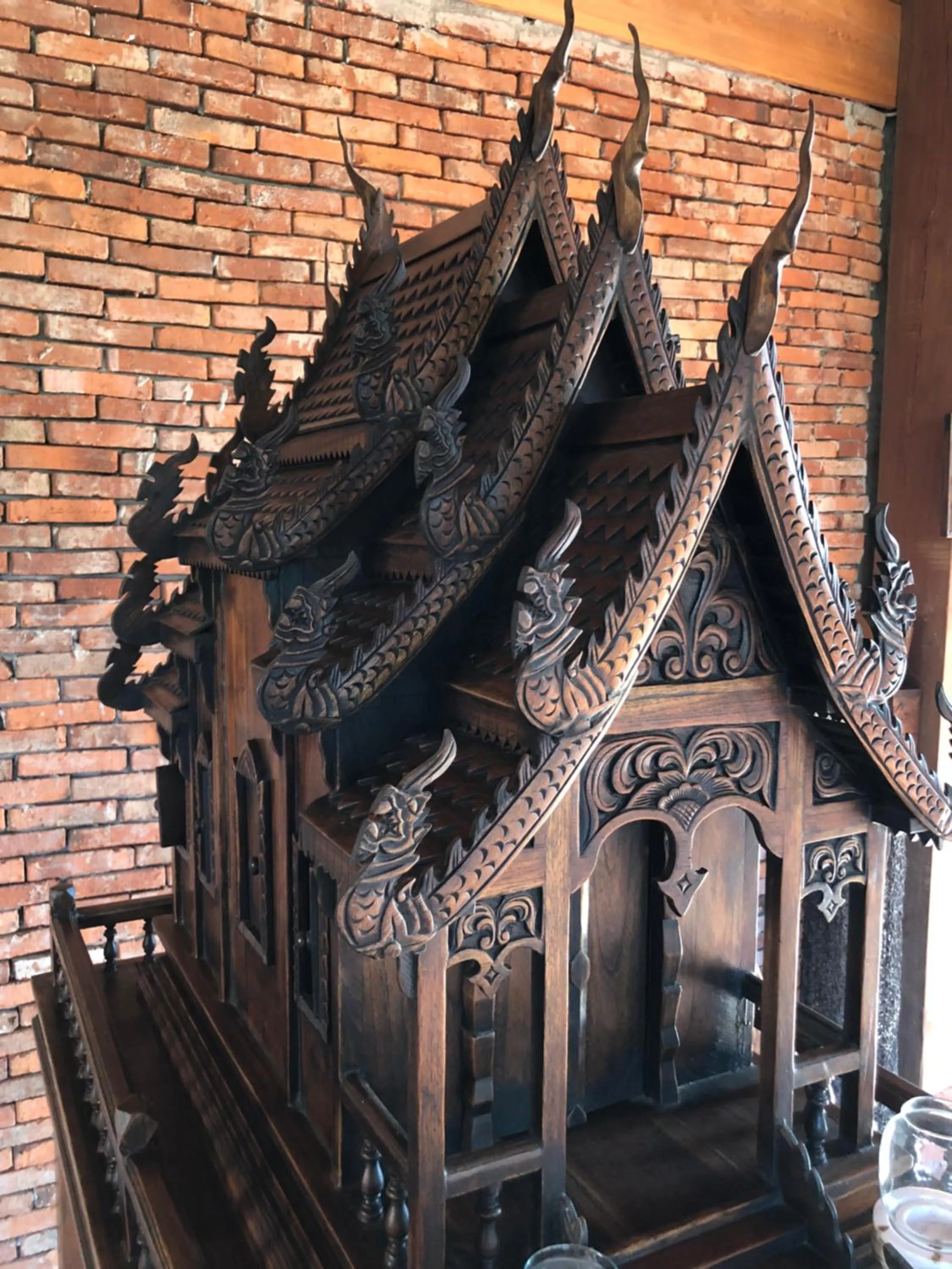 Decorative detail in On The Mekong Resort