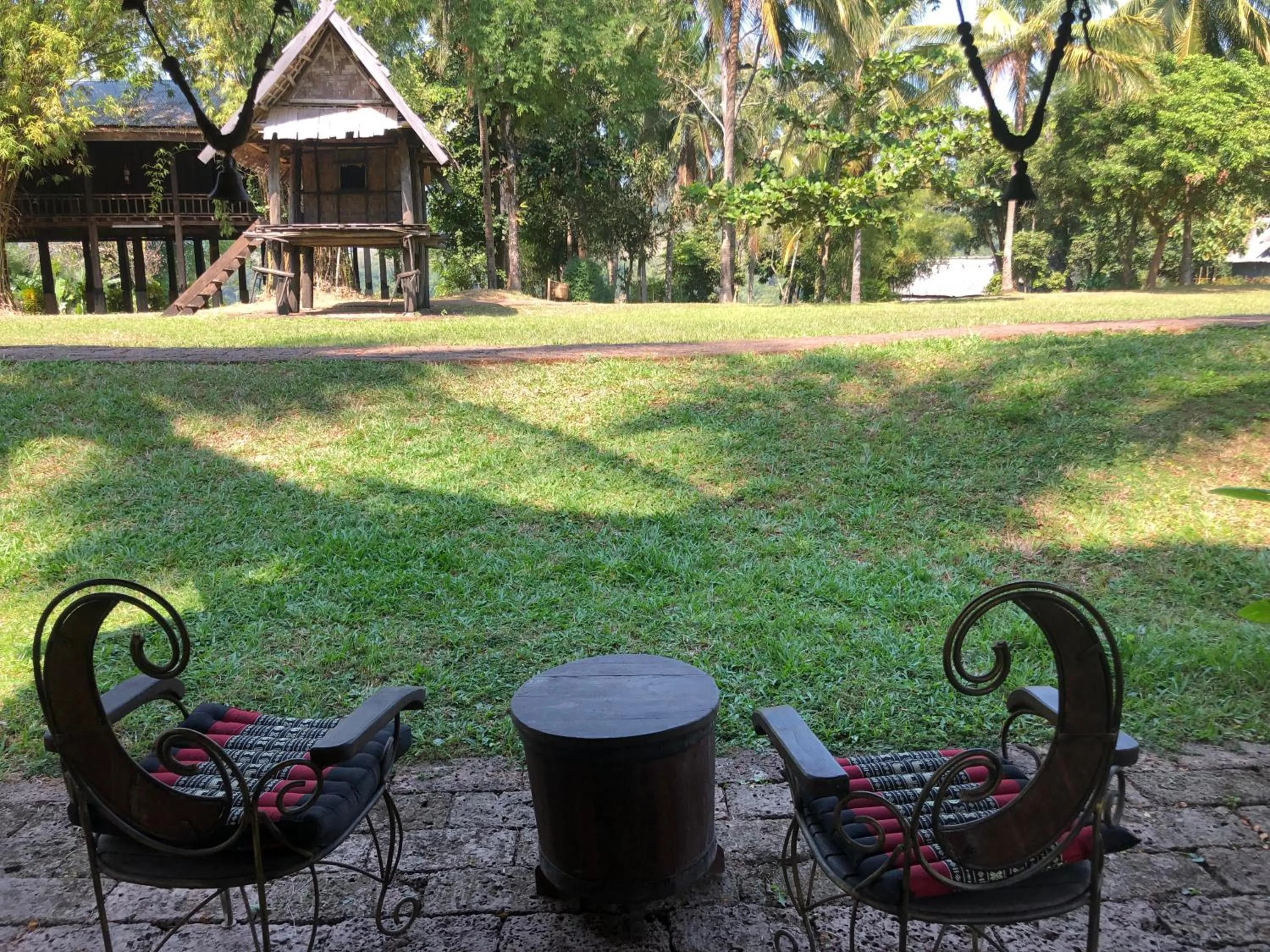 Garden in On The Mekong Resort
