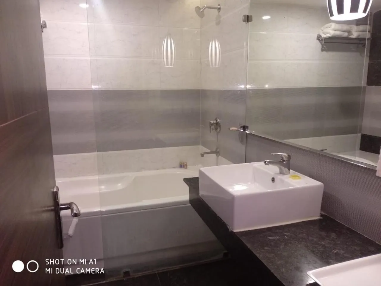 Shower in VITS Gurugram formerly known as Windsor Heights