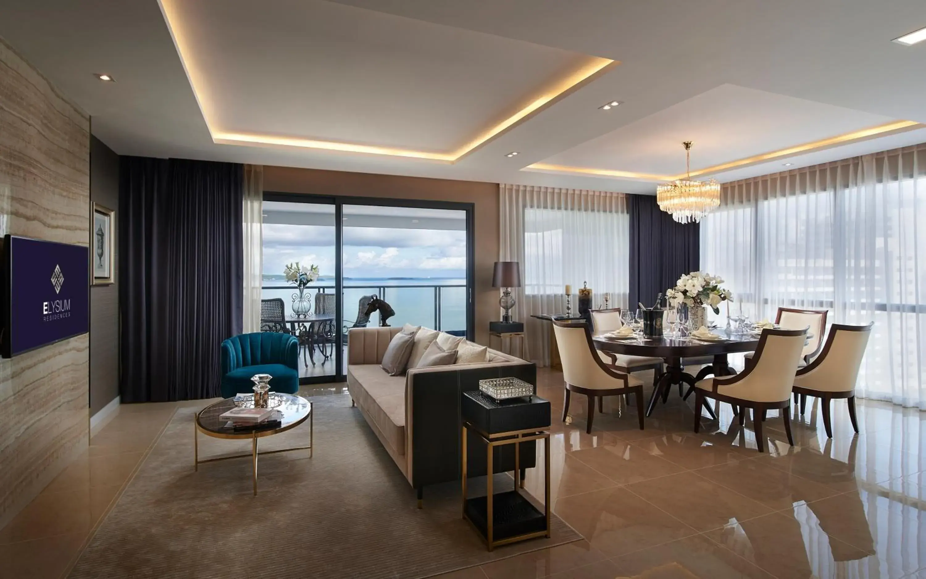 King Suite with Sea View in The Elysium Prațumnak Pattaya - By SHG King Suite with Sea View in The Elysium Prațumnak Pattaya - By SHG