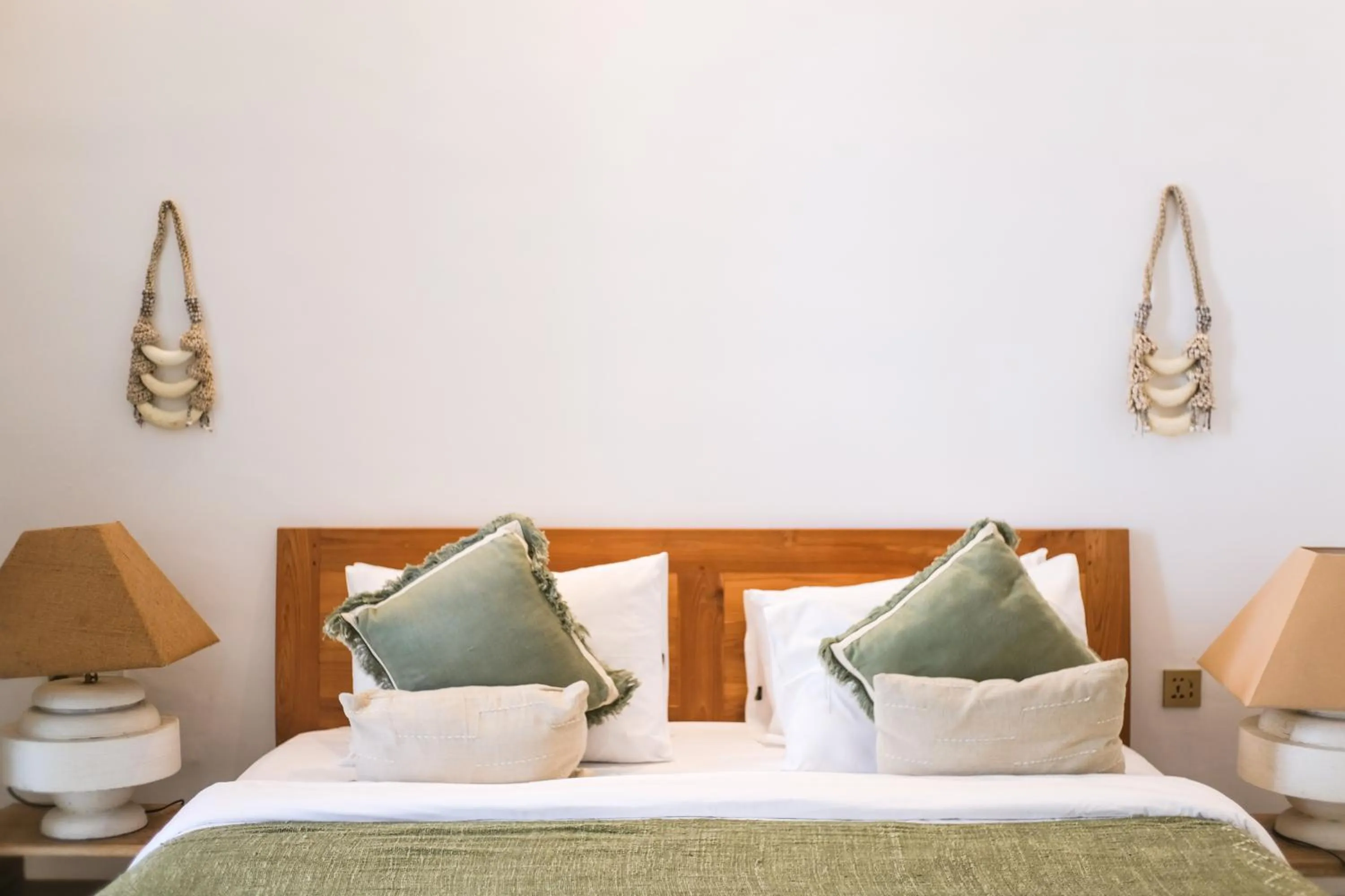 Bed in Villa Christine Canggu