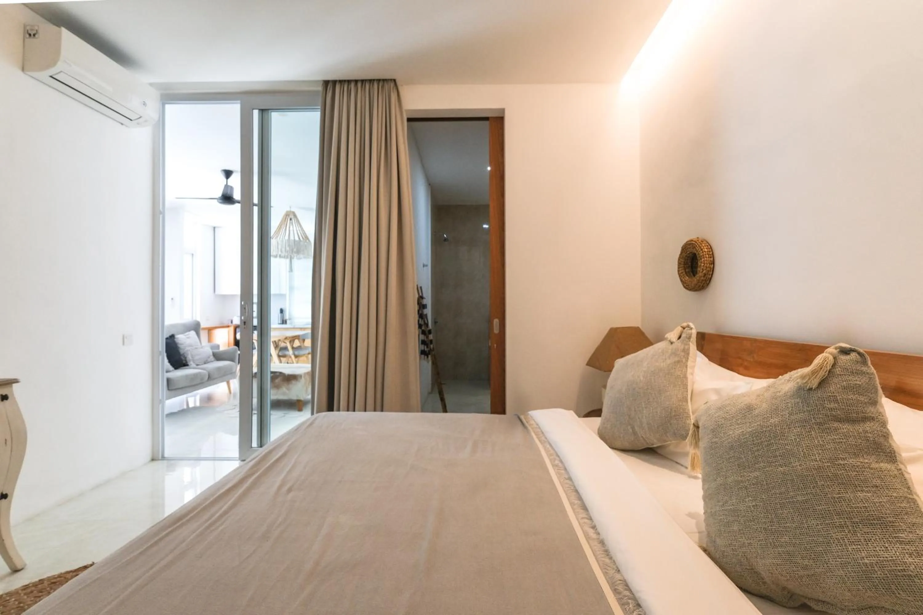 Bed in Villa Christine Canggu