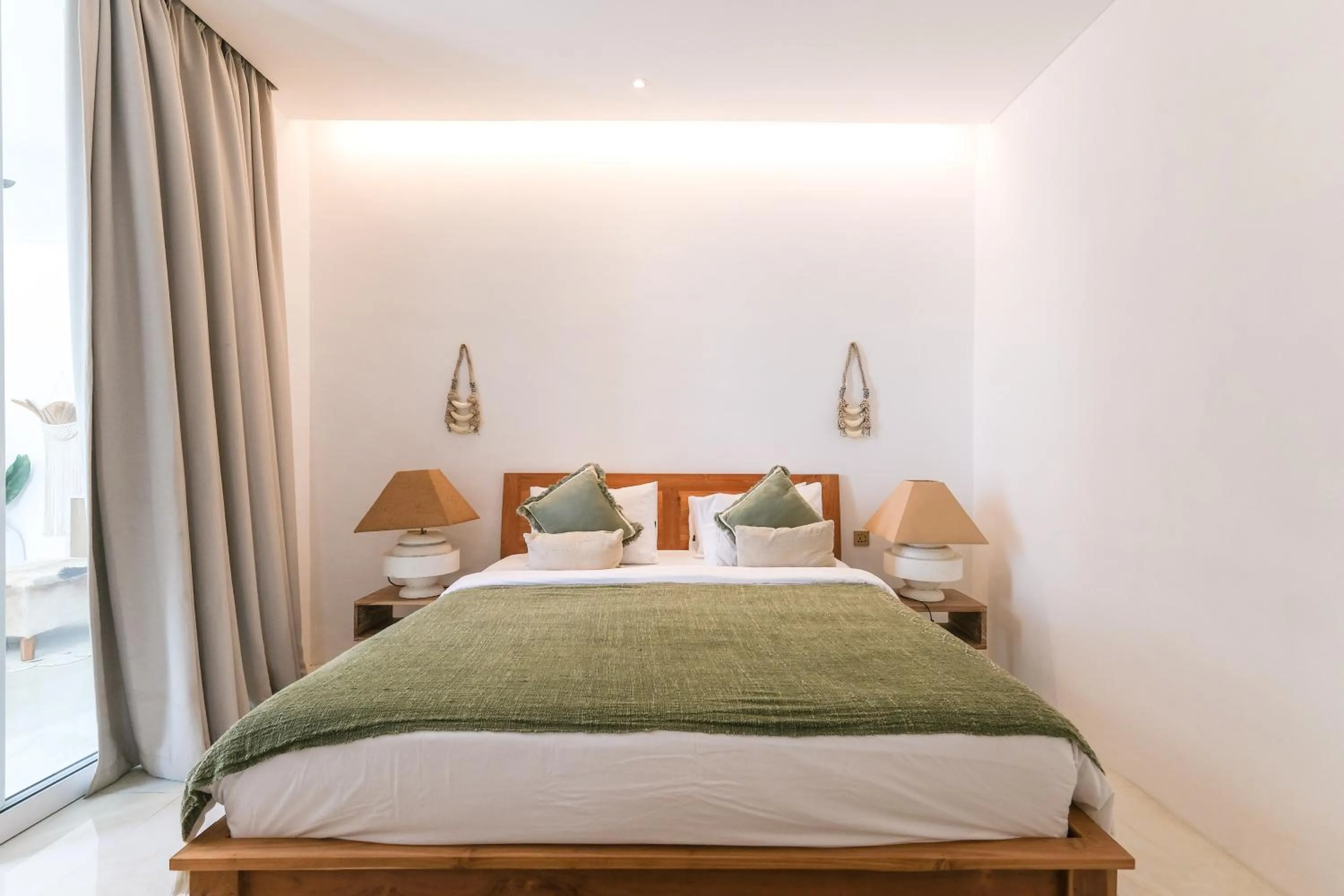 Bed in Villa Christine Canggu