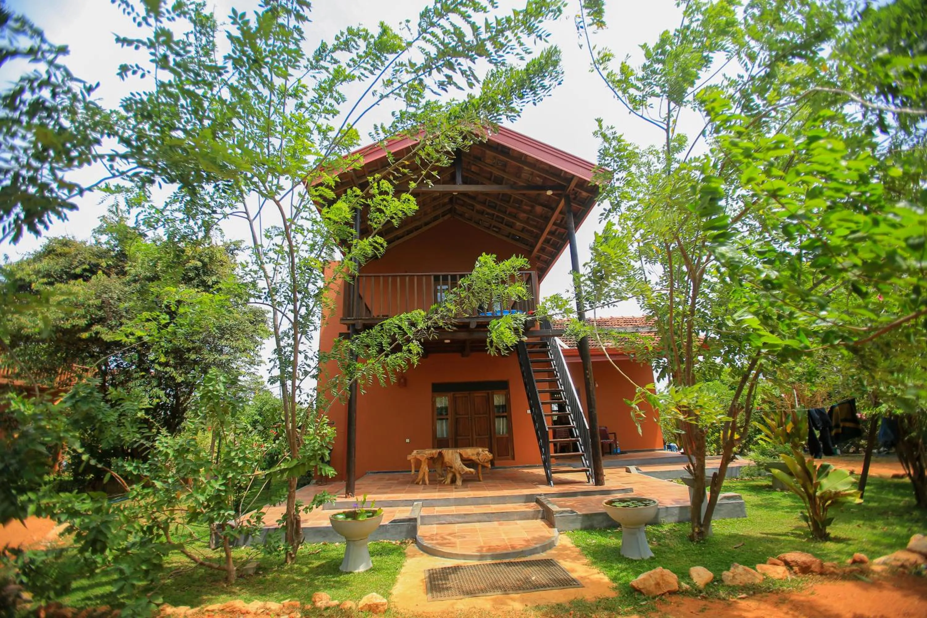 Property building in Jungle Hut Resort Sigiriya