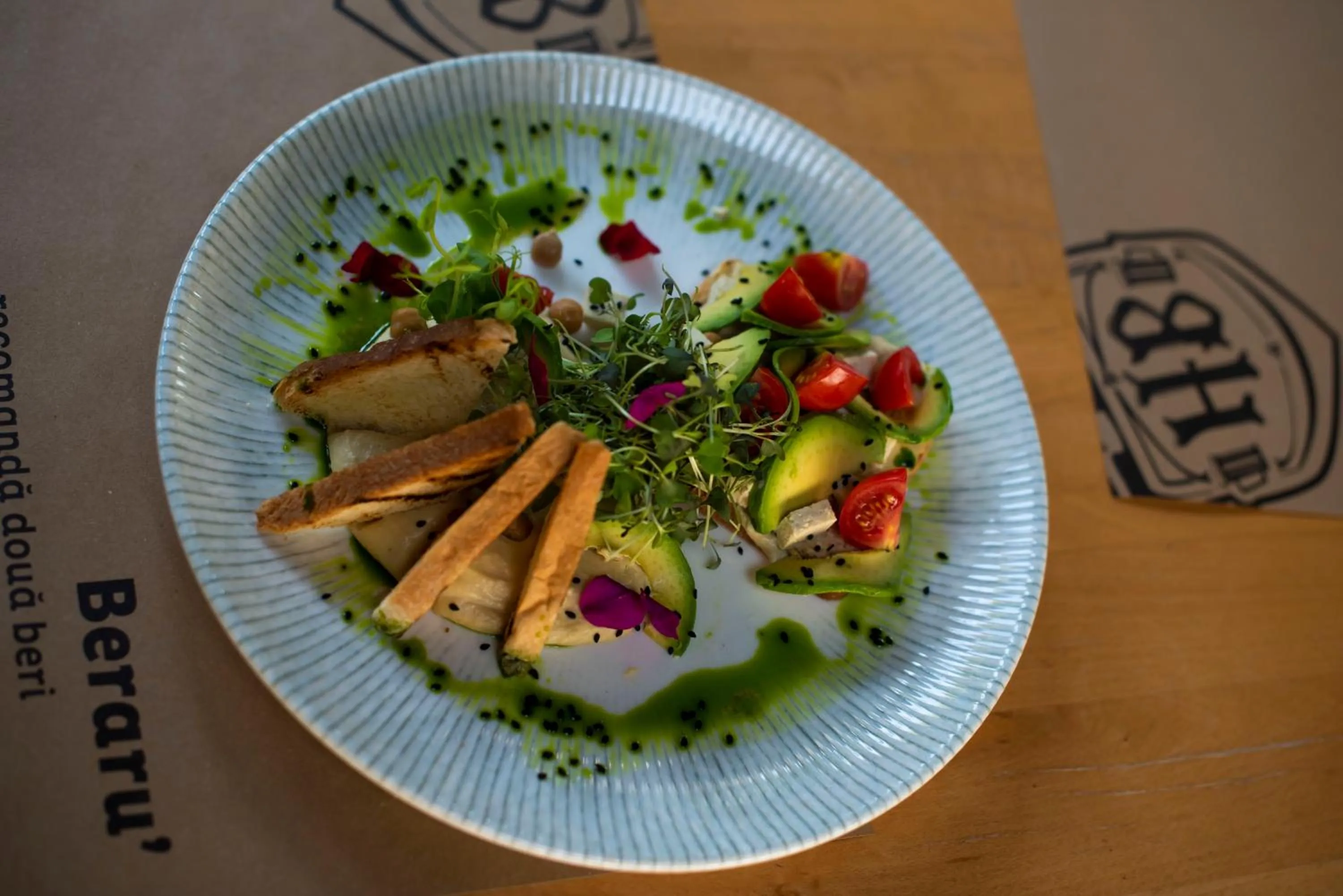 Food in La Boheme Boutique Casa Soare