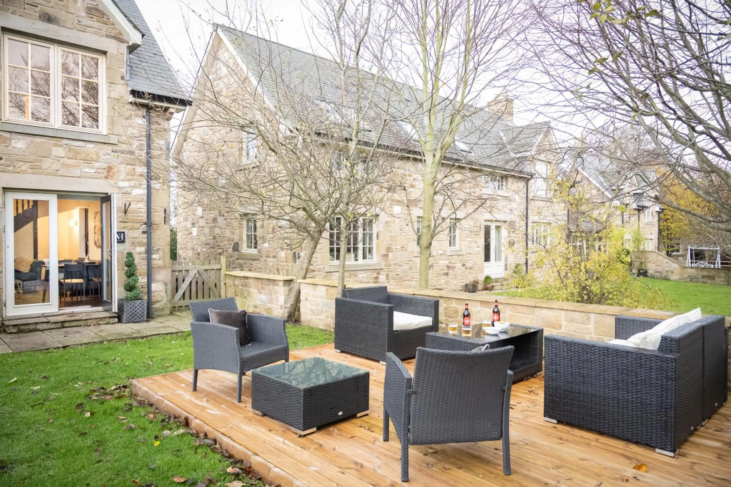 Patio in Northern Hideaways Apple Store