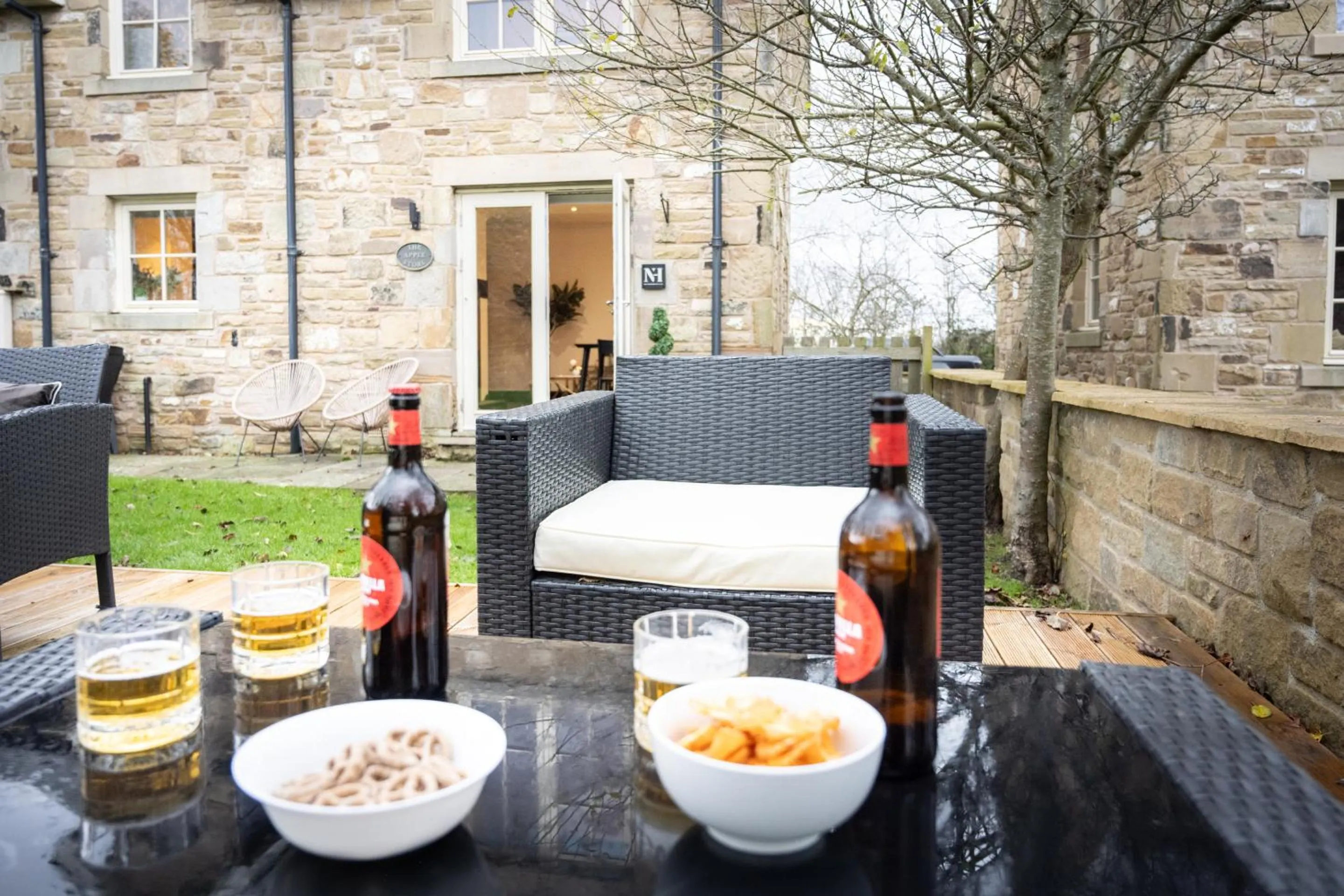 Patio in Northern Hideaways Apple Store