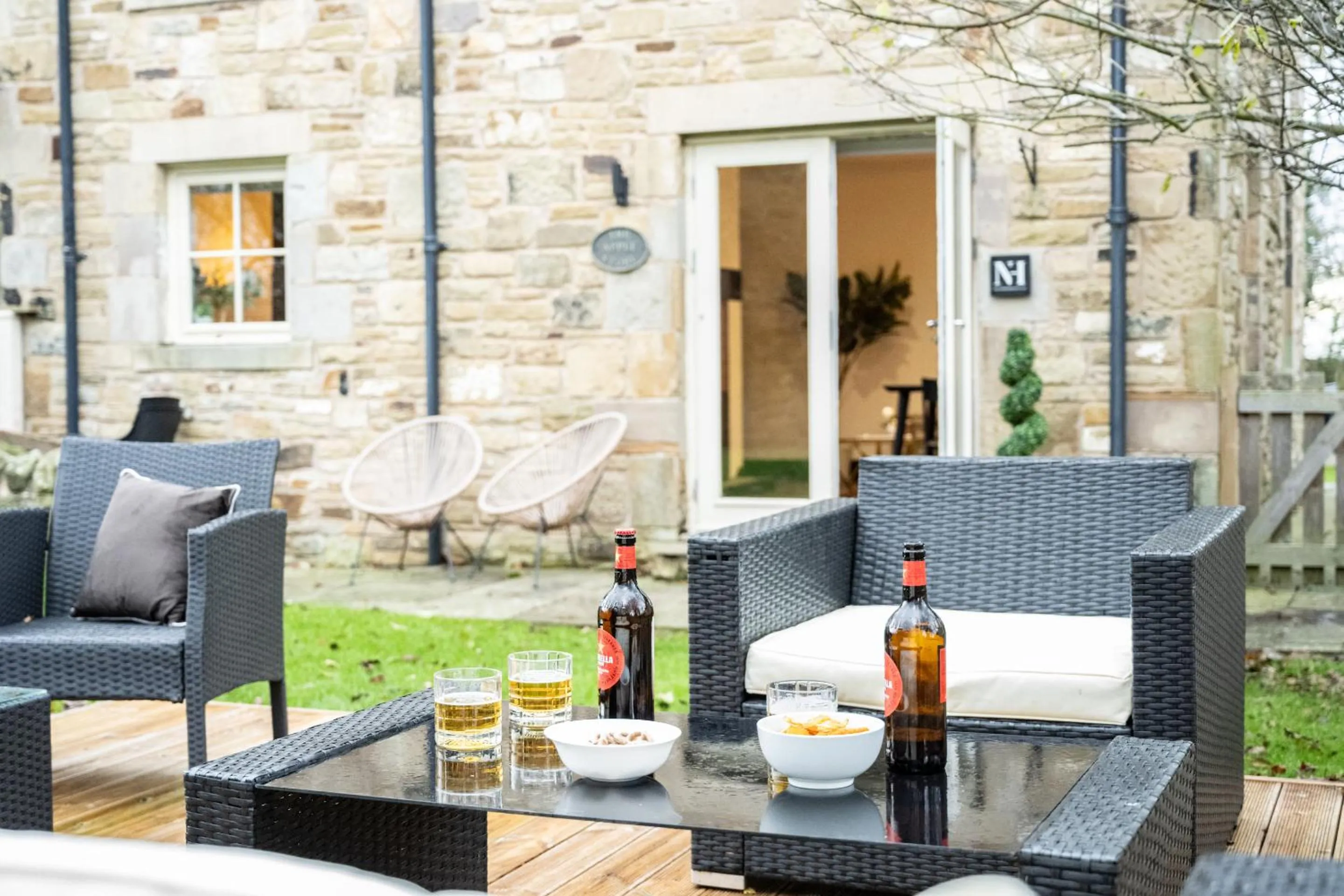 Patio in Northern Hideaways Apple Store