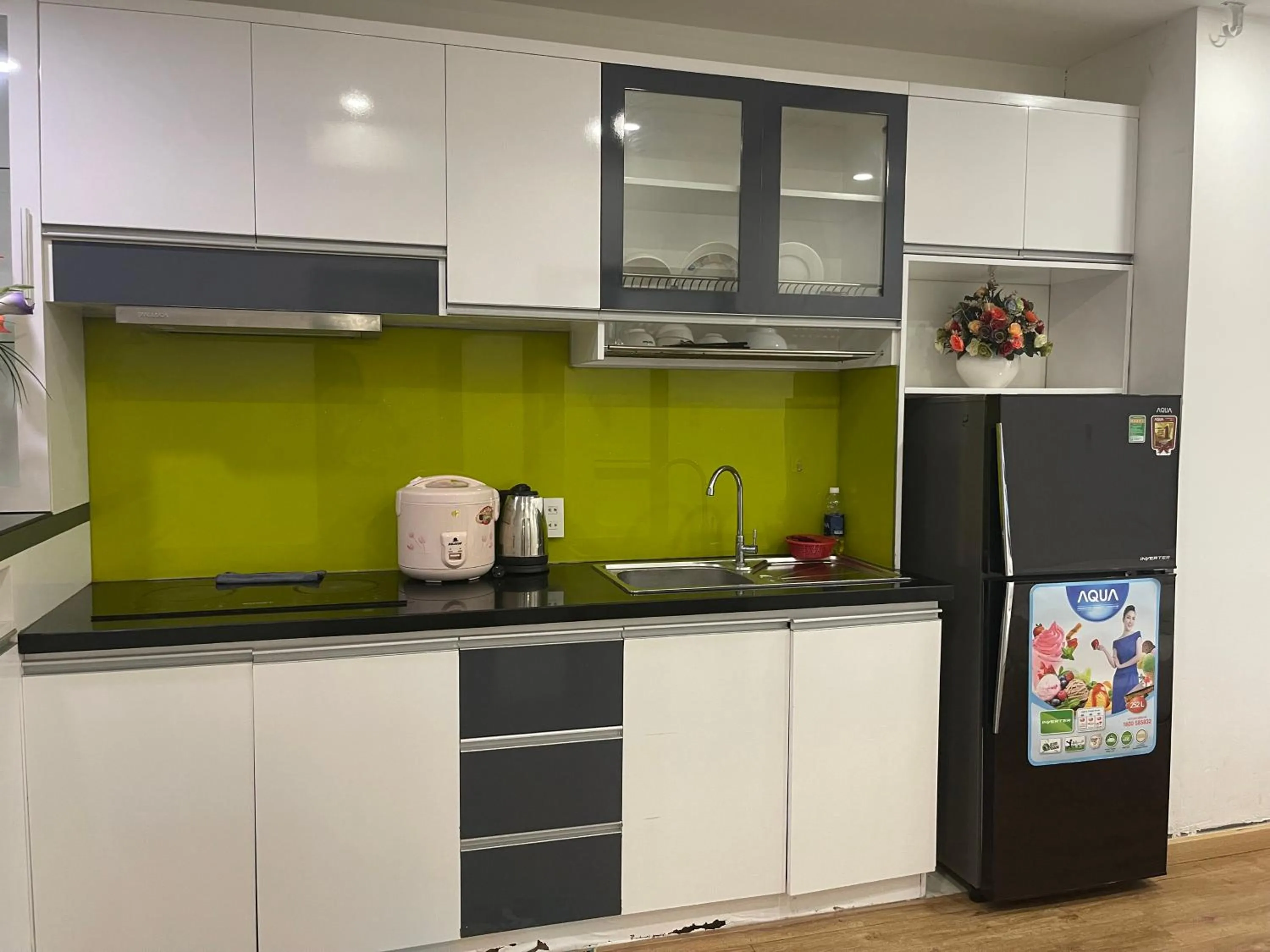 stove in Pearl Nha Trang Beach Apartment