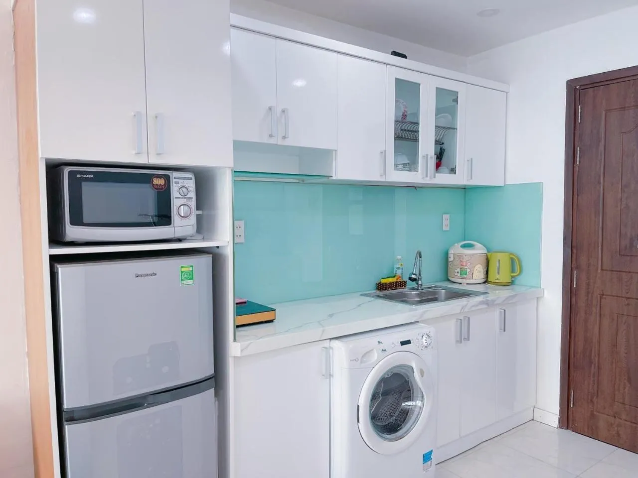 stove in Pearl Nha Trang Beach Apartment