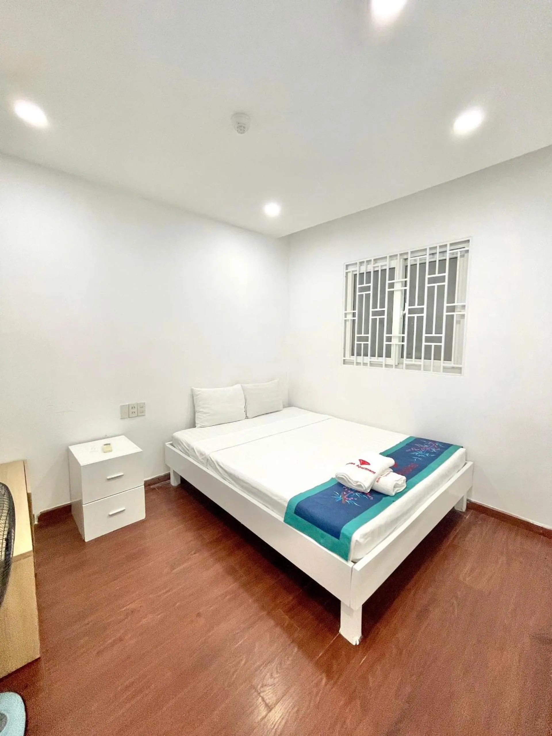 Bed in Pearl Nha Trang Beach Apartment