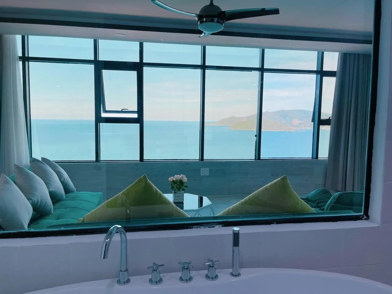 Sea view in Pearl Nha Trang Beach Apartment