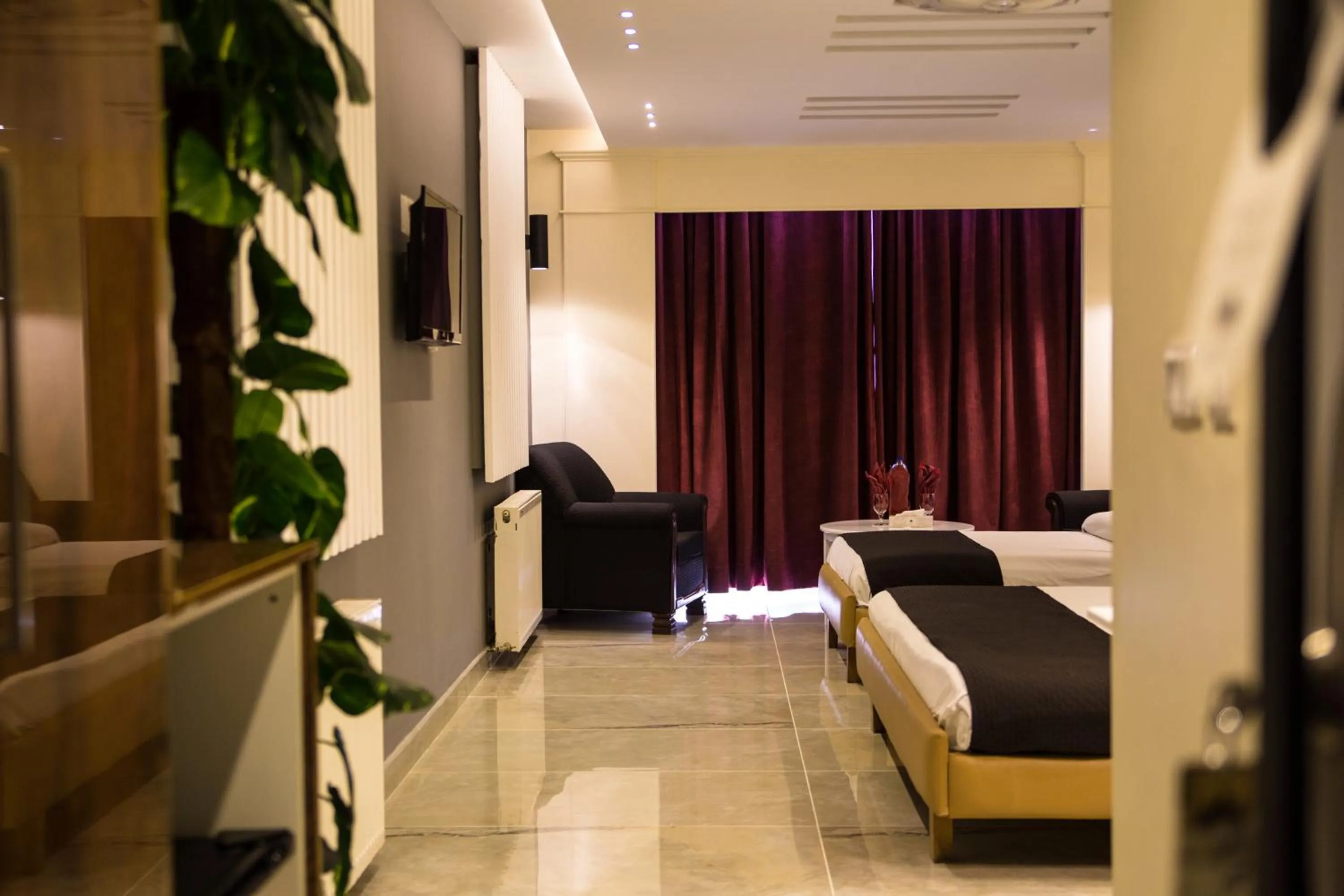 Bed in Metropole Hotel