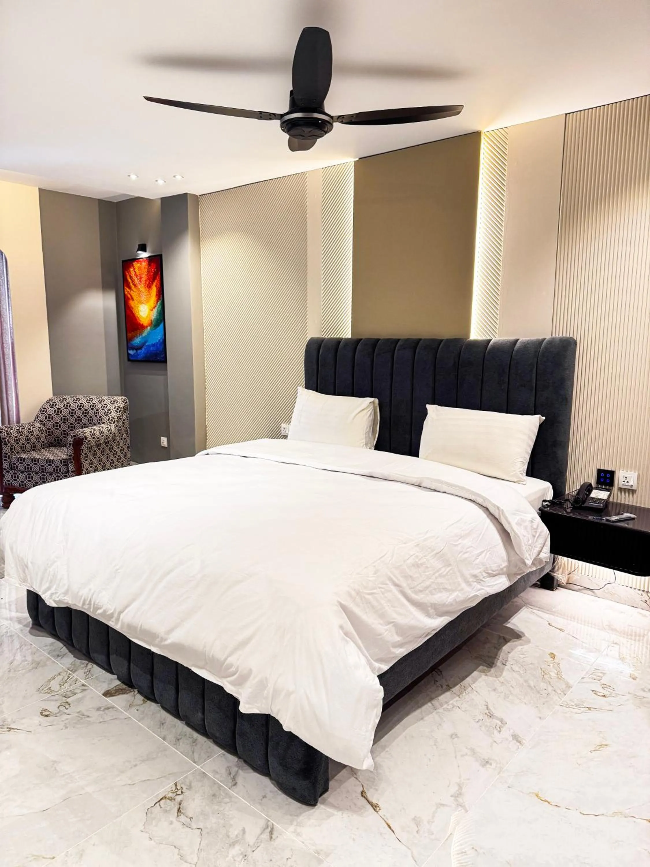 Bed in Metropole Hotel