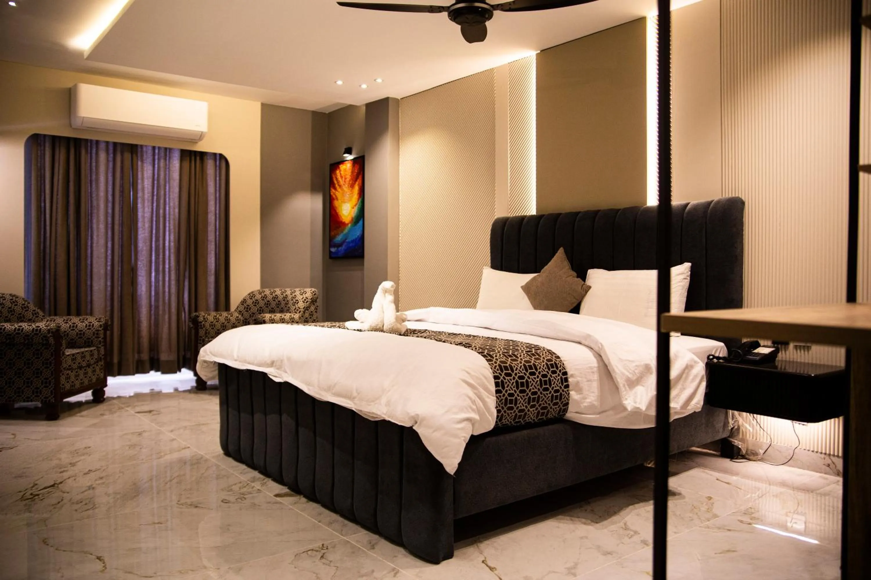 Bed in Metropole Hotel