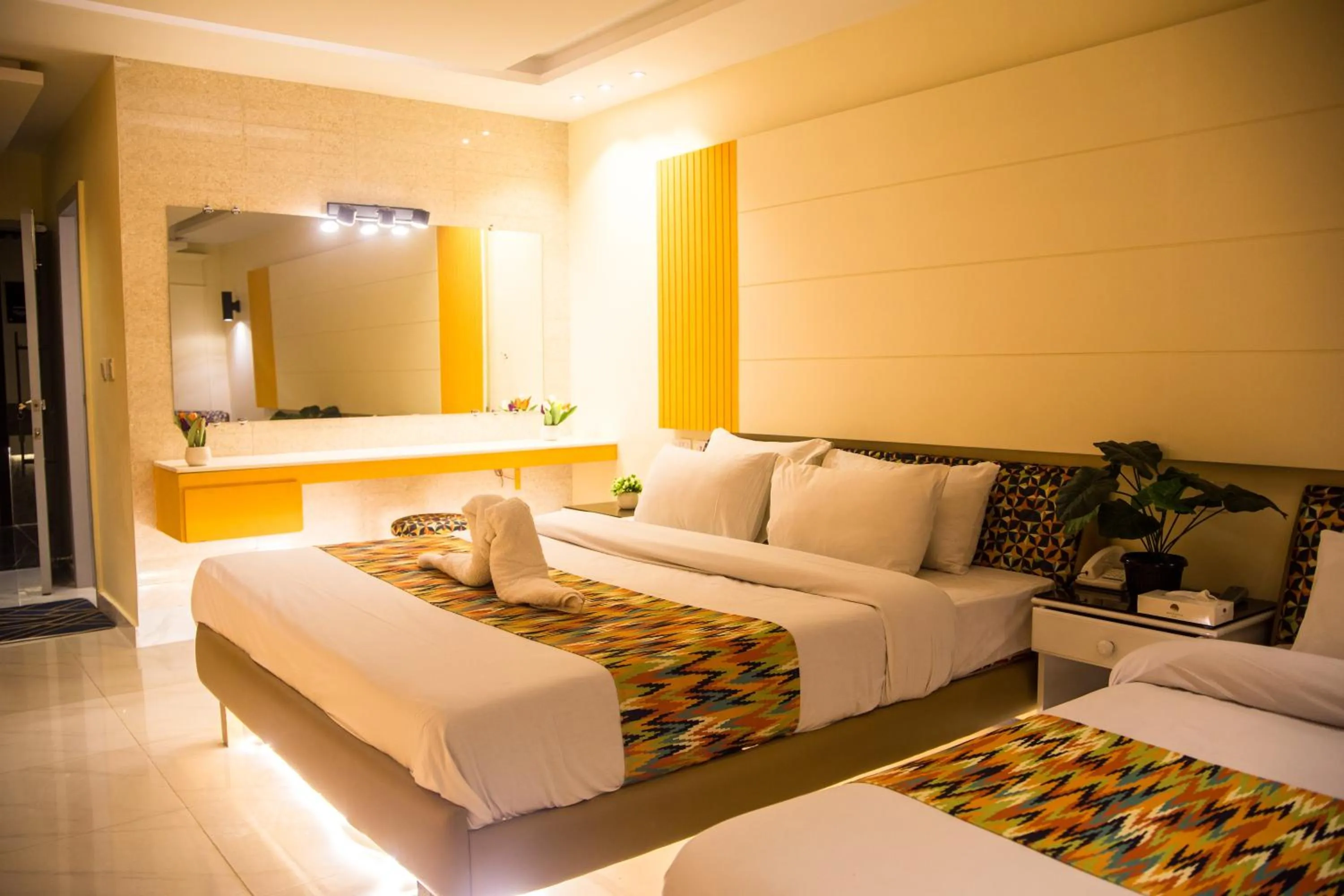 Bed in Metropole Hotel