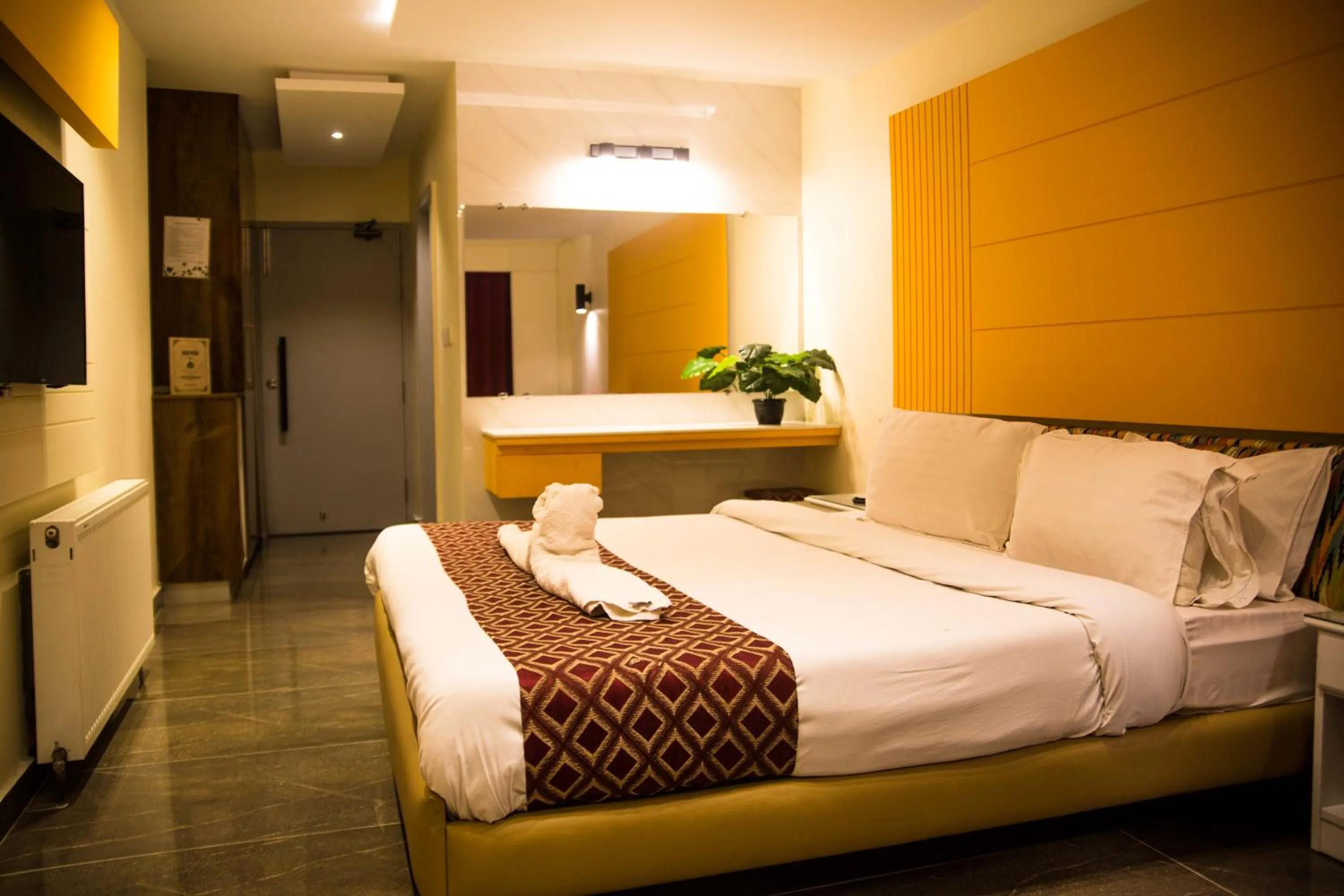 Bed in Metropole Hotel