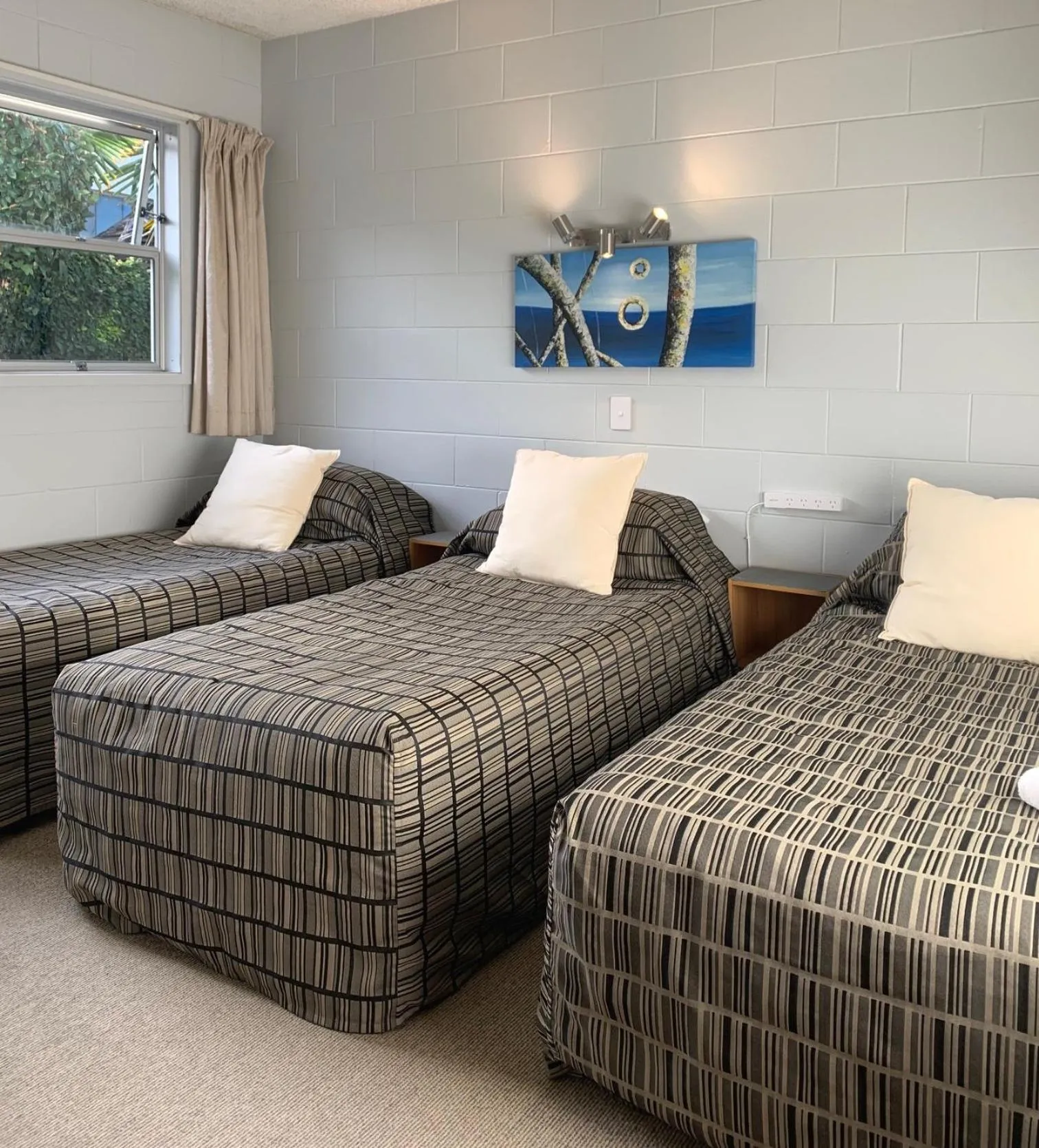 Bed in Ala Moana Motel