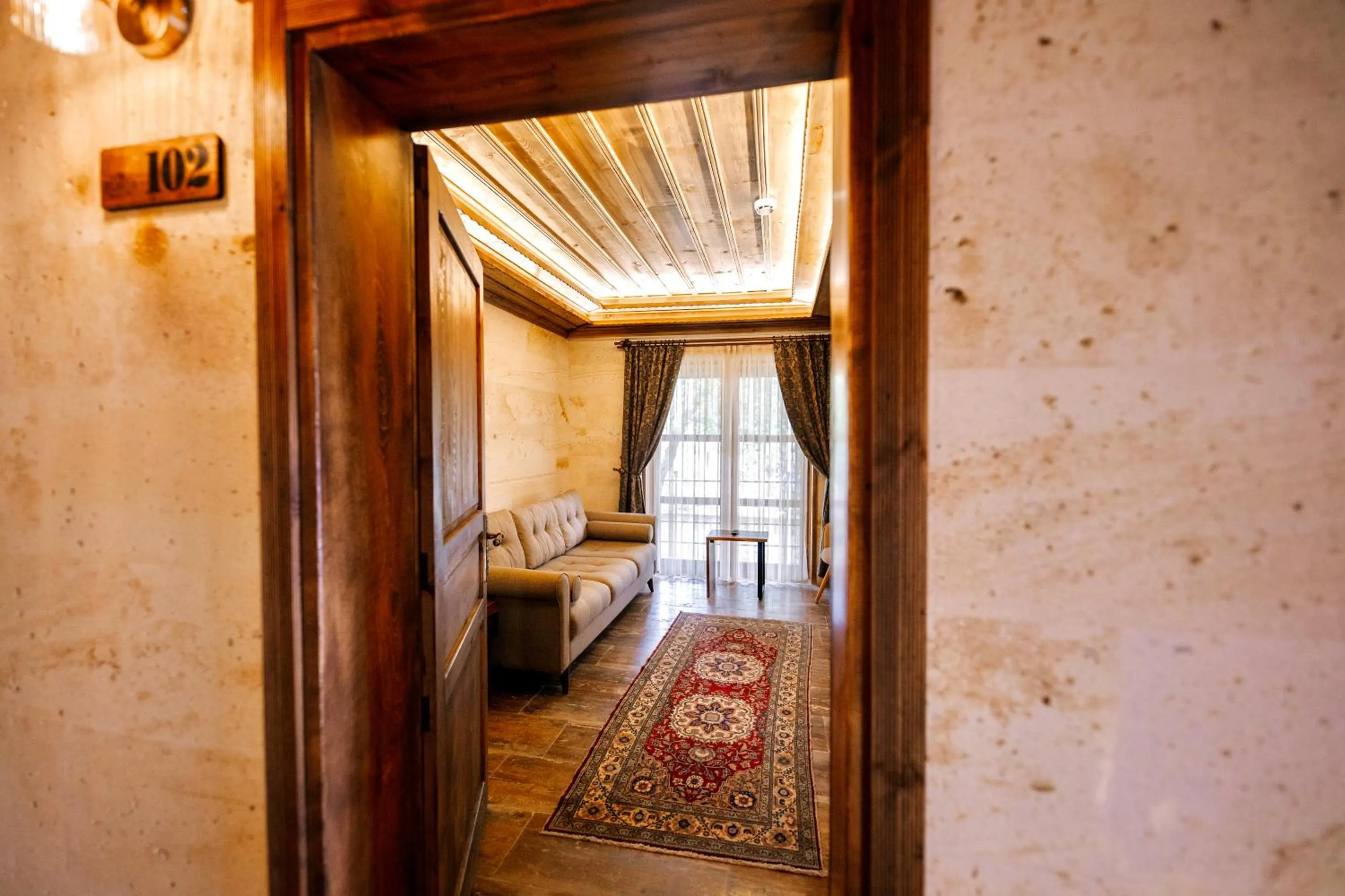 Living room in Flavia Cappadocia Hotel