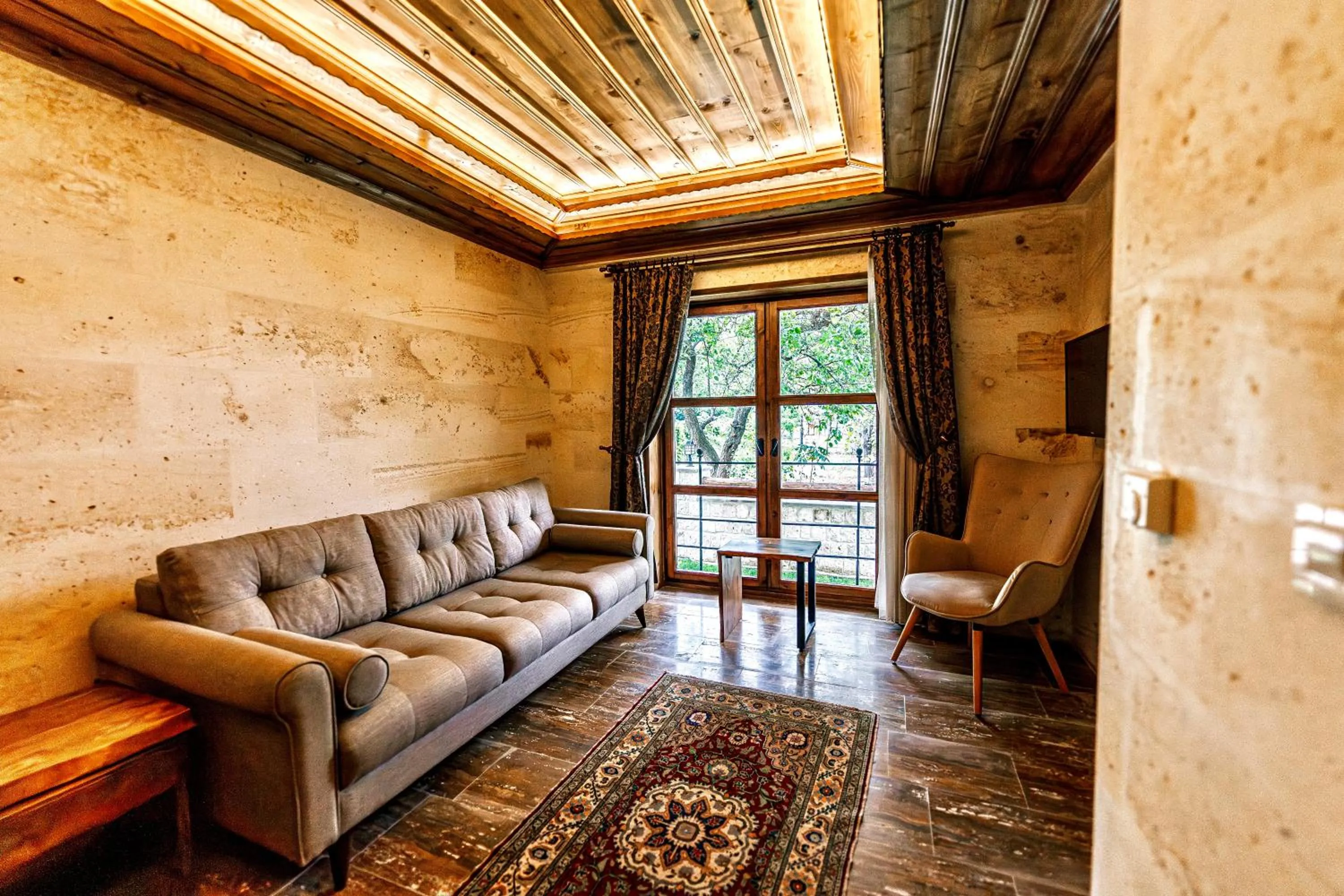 Living room in Flavia Cappadocia Hotel