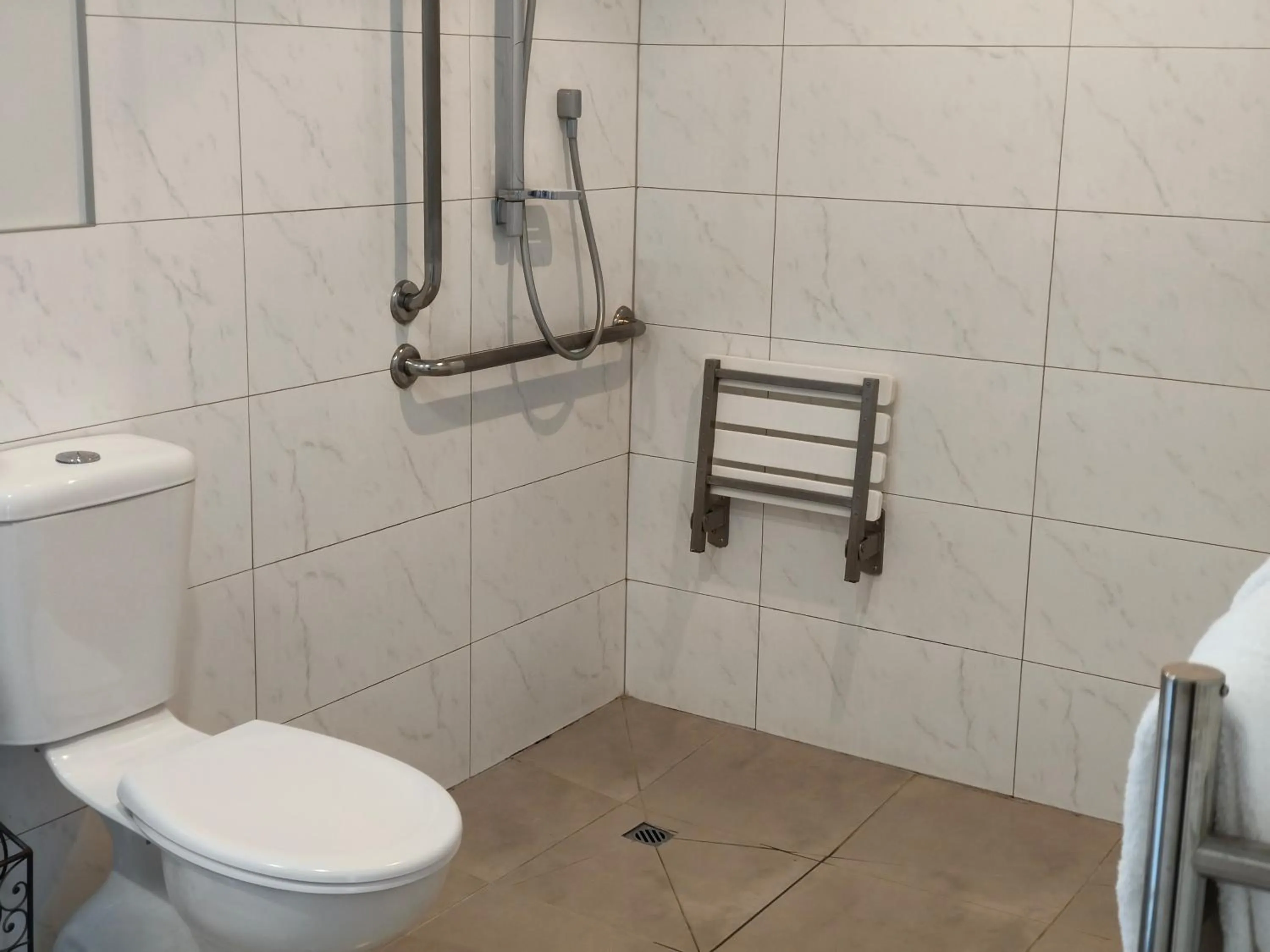 Facility for disabled guests in Braxmere Lodge