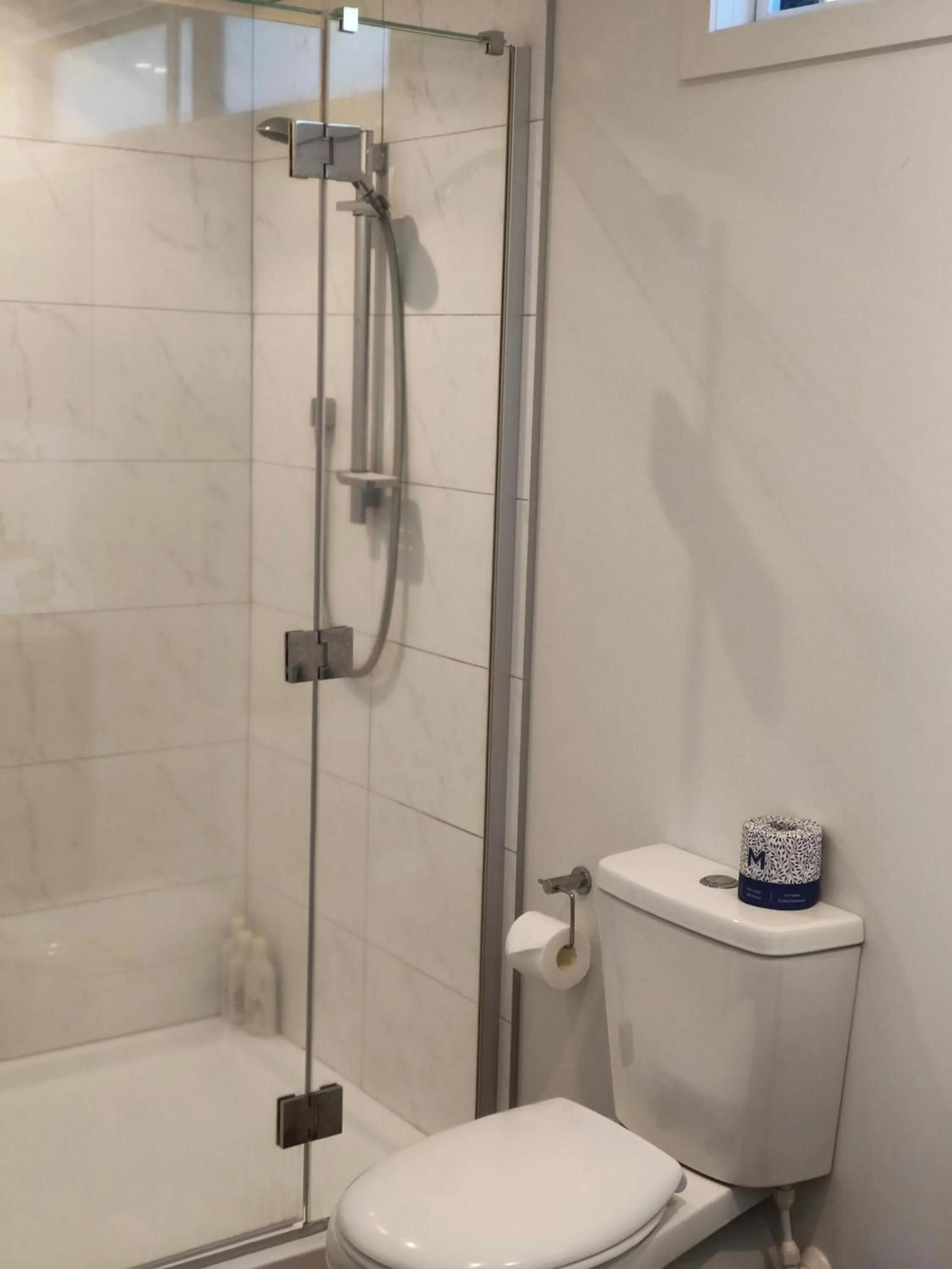 Shower in Braxmere Lodge