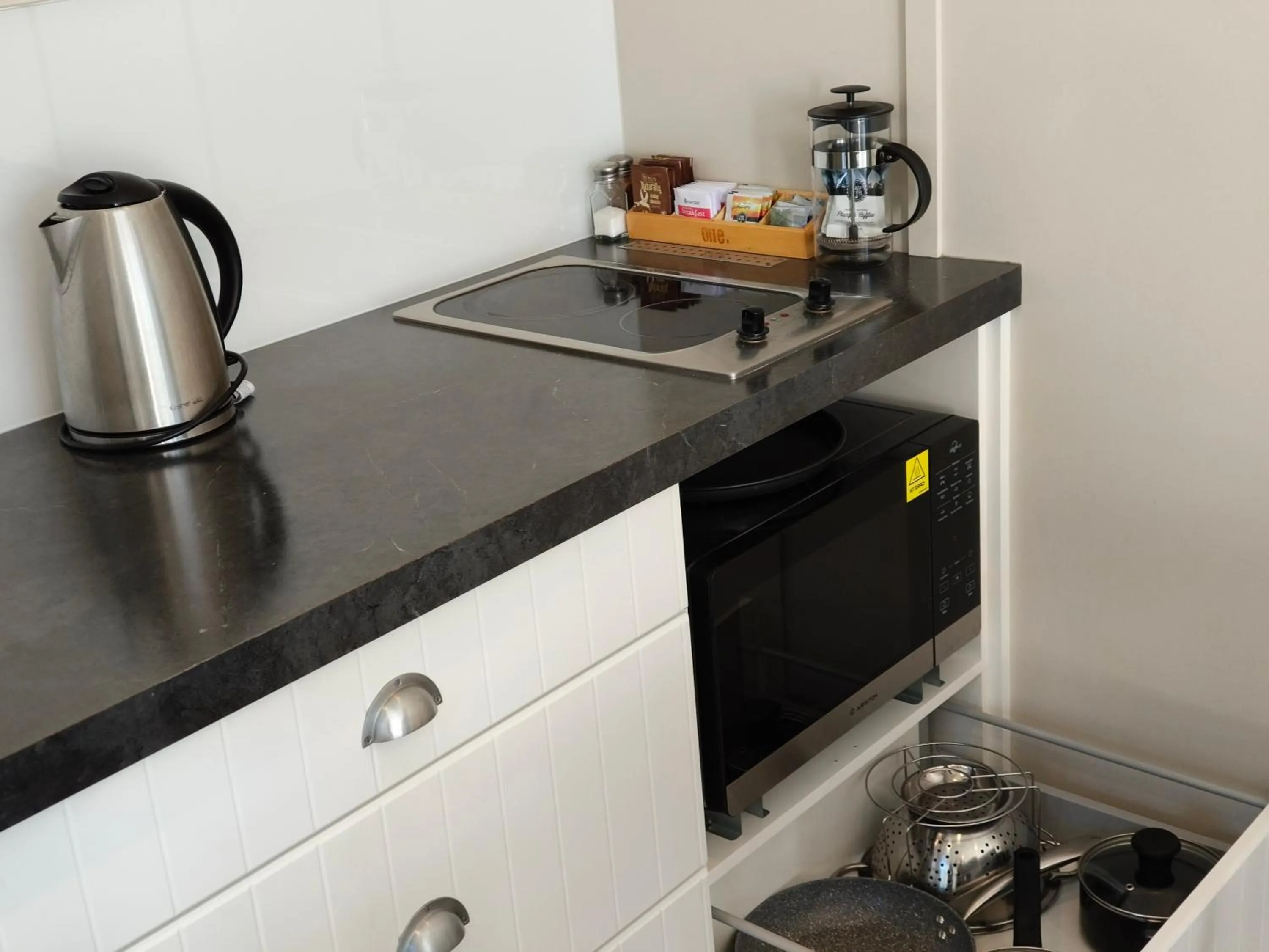 Kitchen or kitchenette in Braxmere Lodge