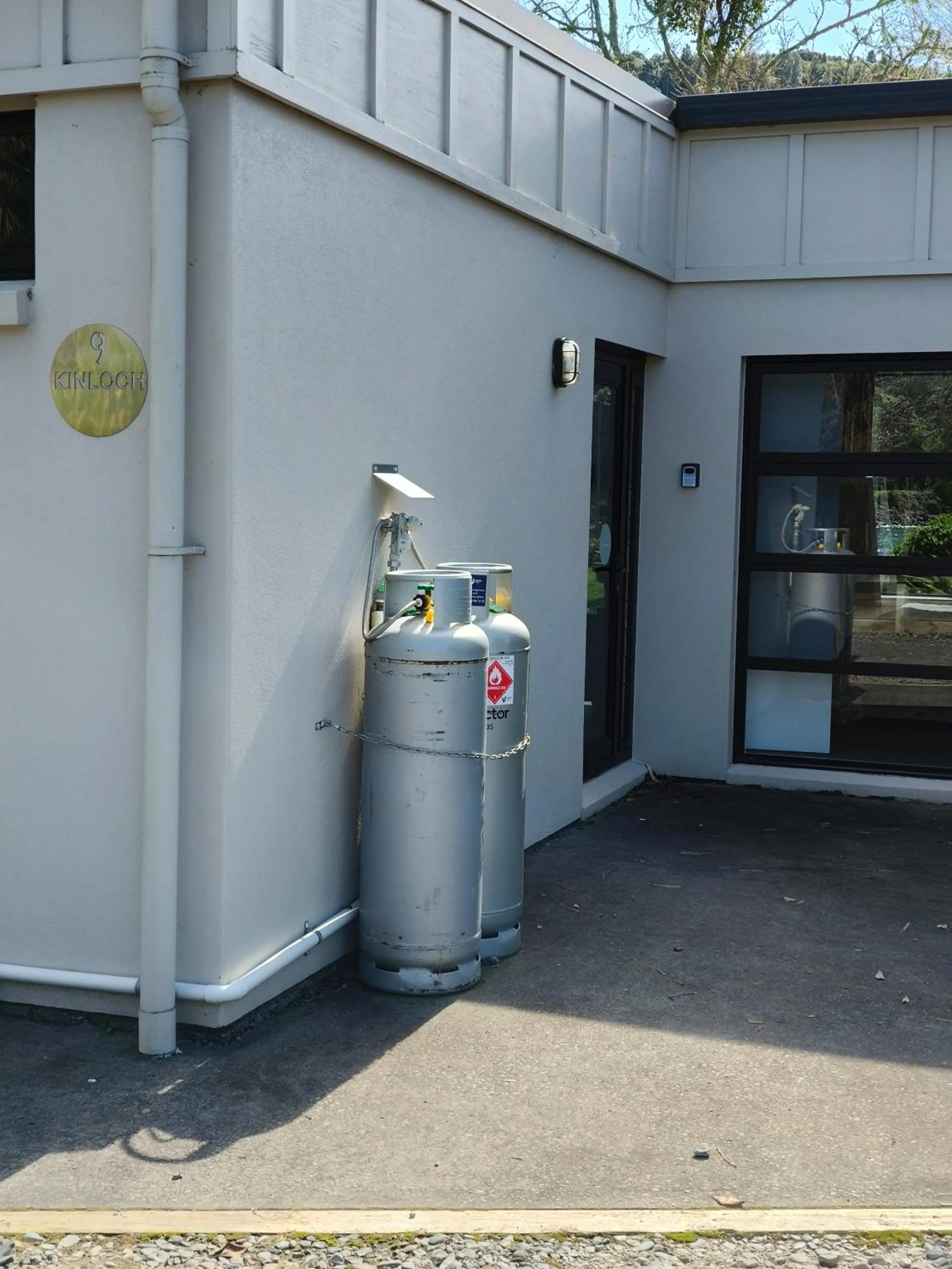 Facade/entrance in Braxmere Lodge