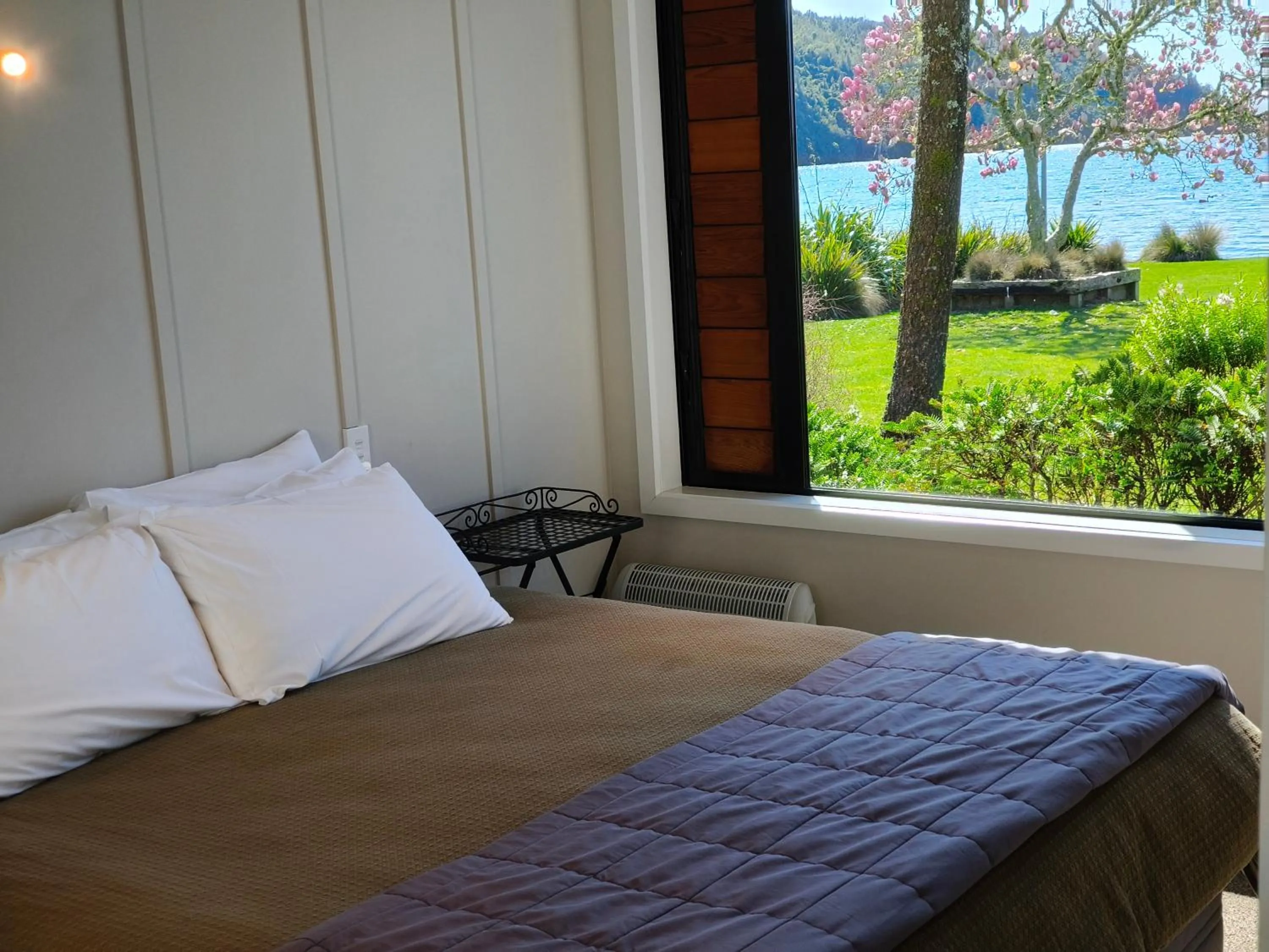 Bed in Braxmere Lodge