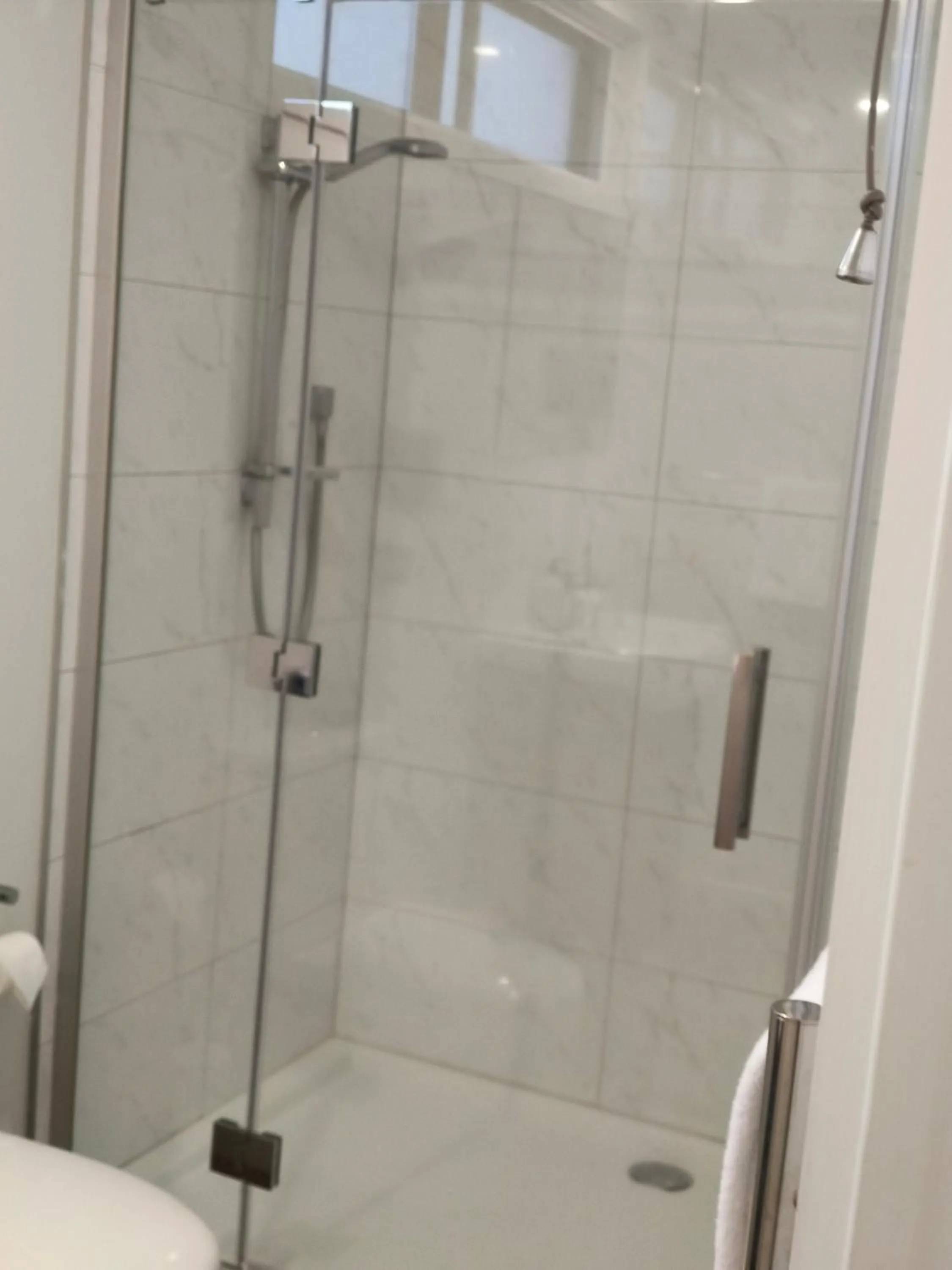 Shower in Braxmere Lodge