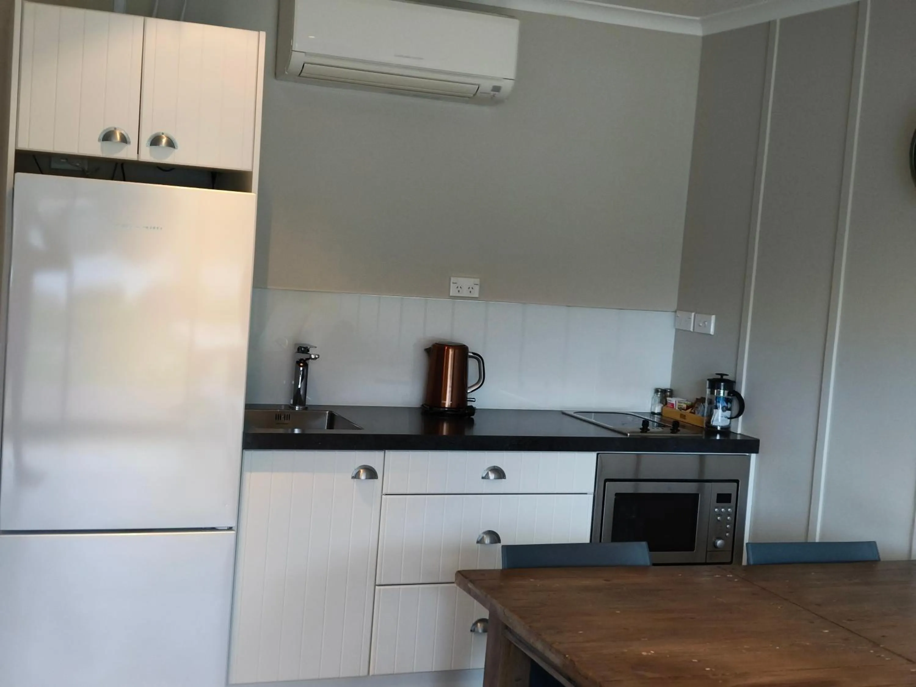 Kitchen or kitchenette in Braxmere Lodge