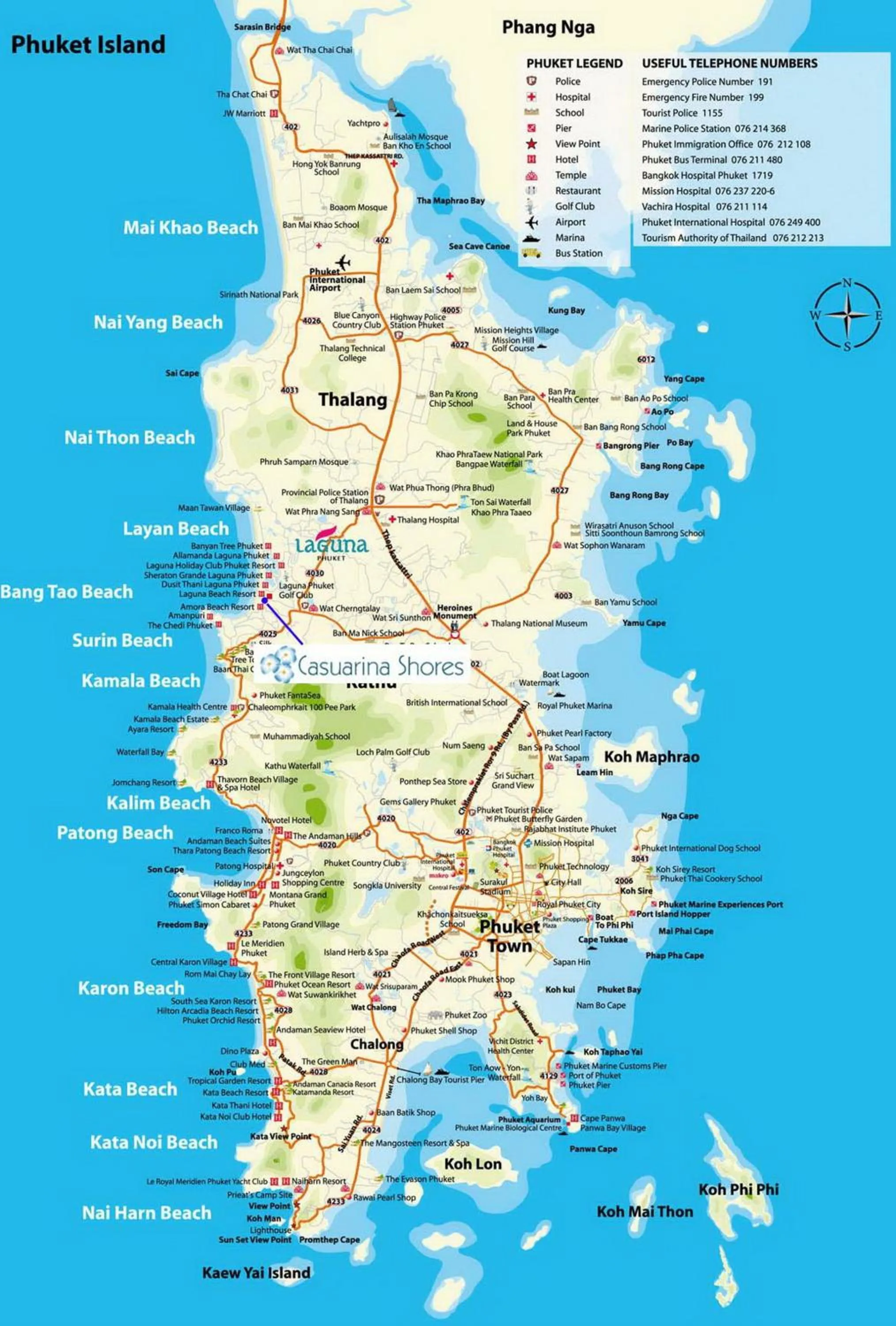 Nearby landmark in Casuarina Shores Apartment - SHA Plus