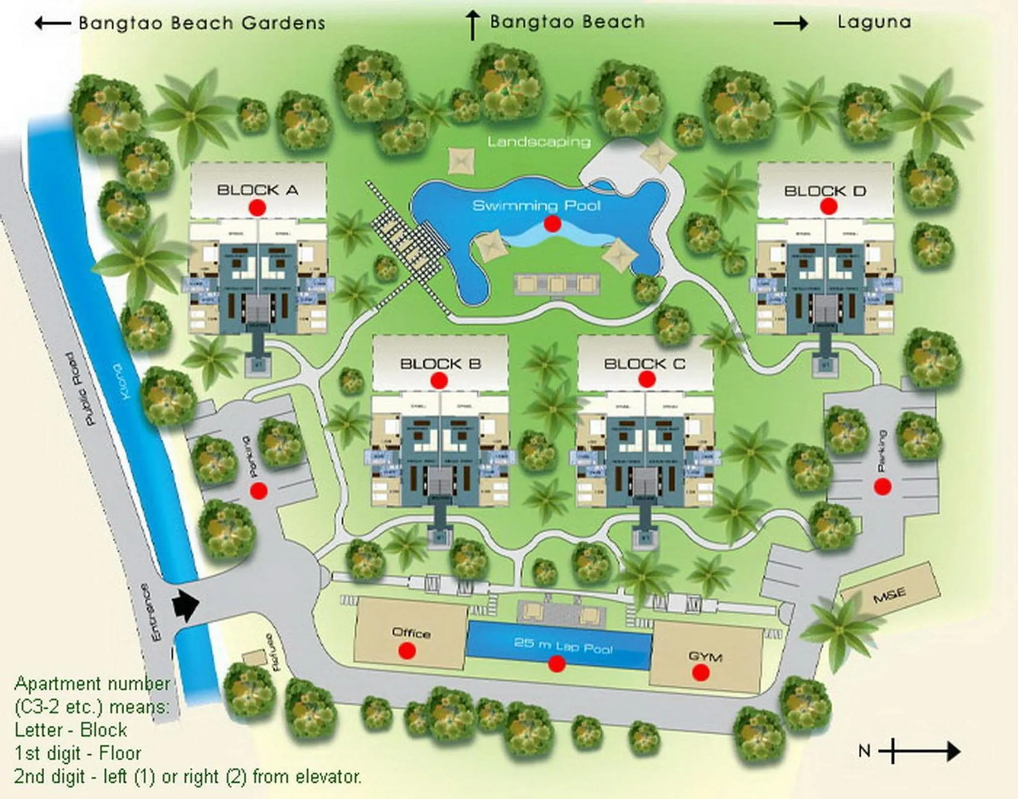 Natural landscape in Casuarina Shores Apartment - SHA Plus