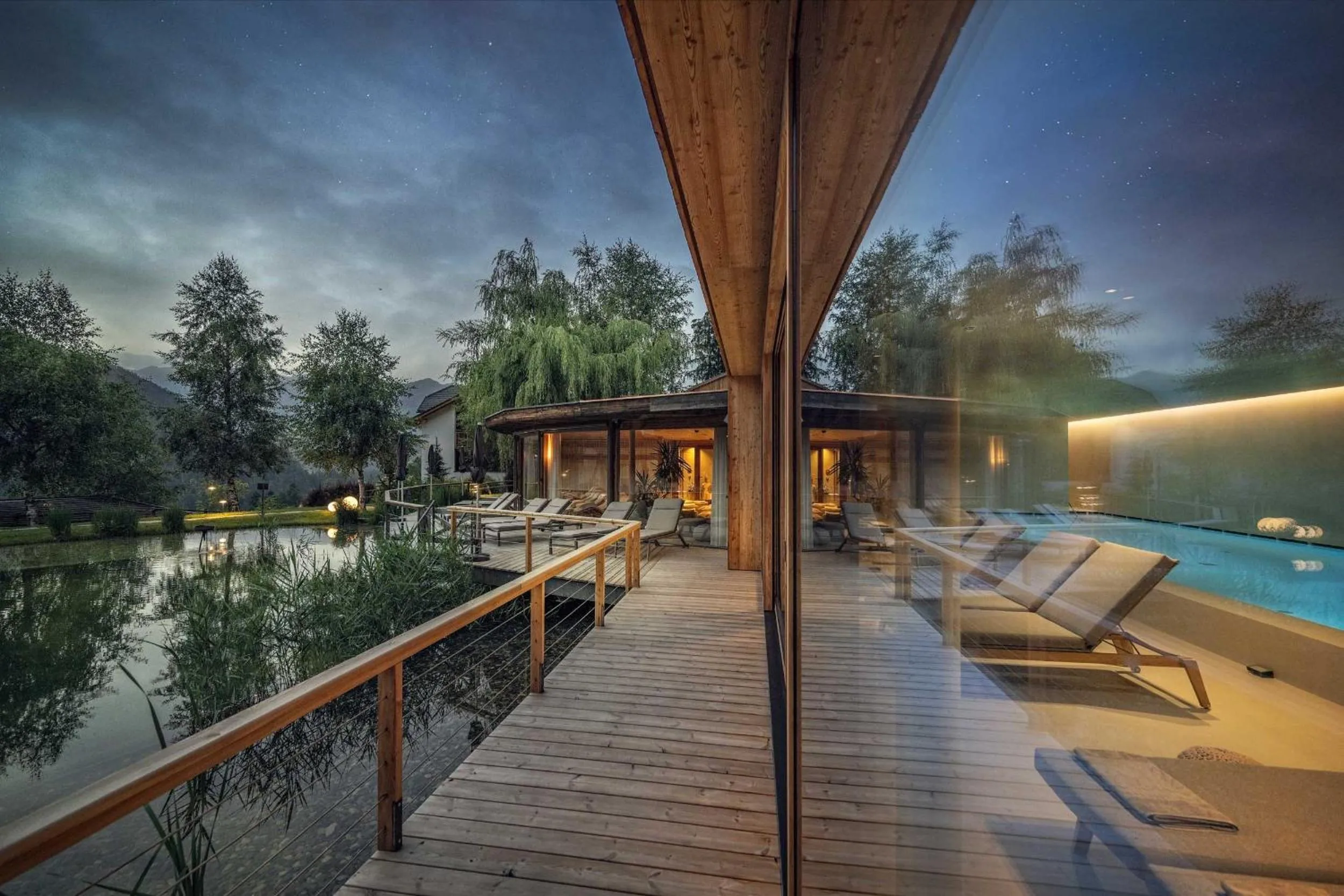 Property building in Naturhotel Saalerwirt