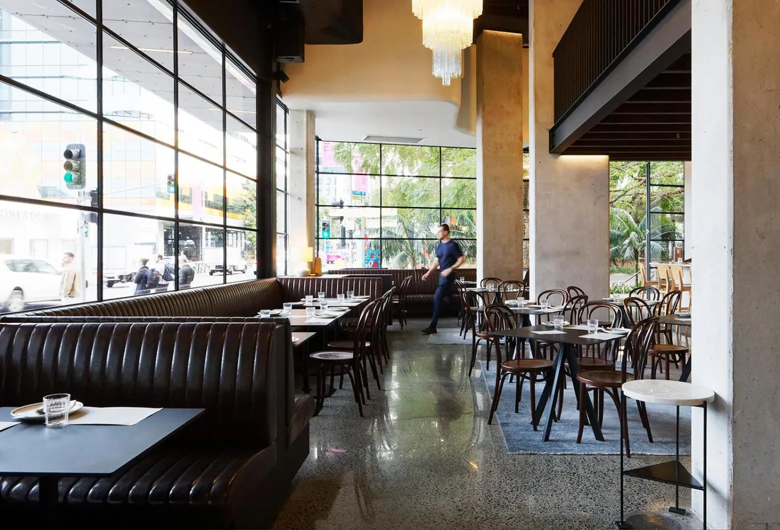 Restaurant/places to eat in Alpha Mosaic Hotel Fortitude Valley Brisbane