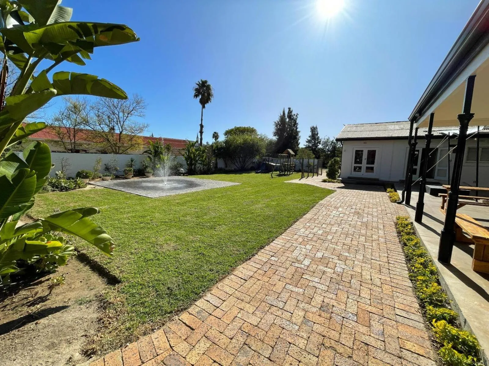 Garden in Samoa Hotel