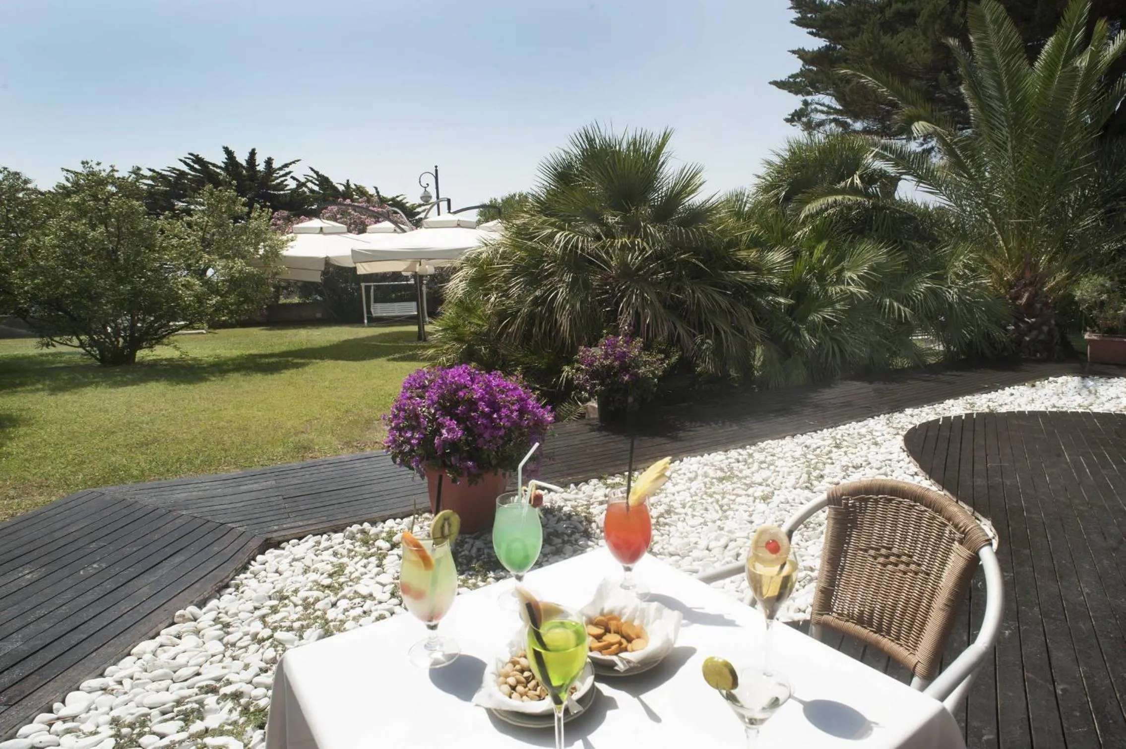 Garden in Circeo Park Hotel