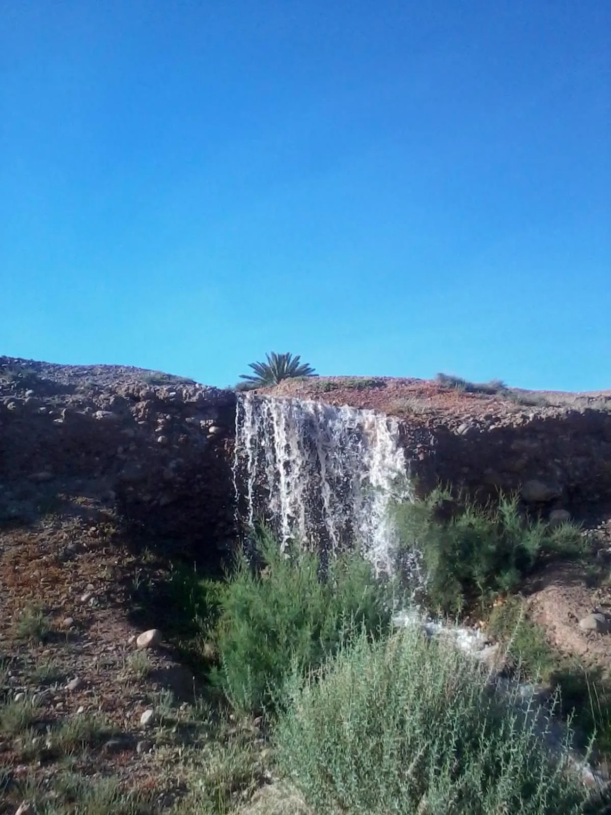Swimming pool in auberge restau tombouctou