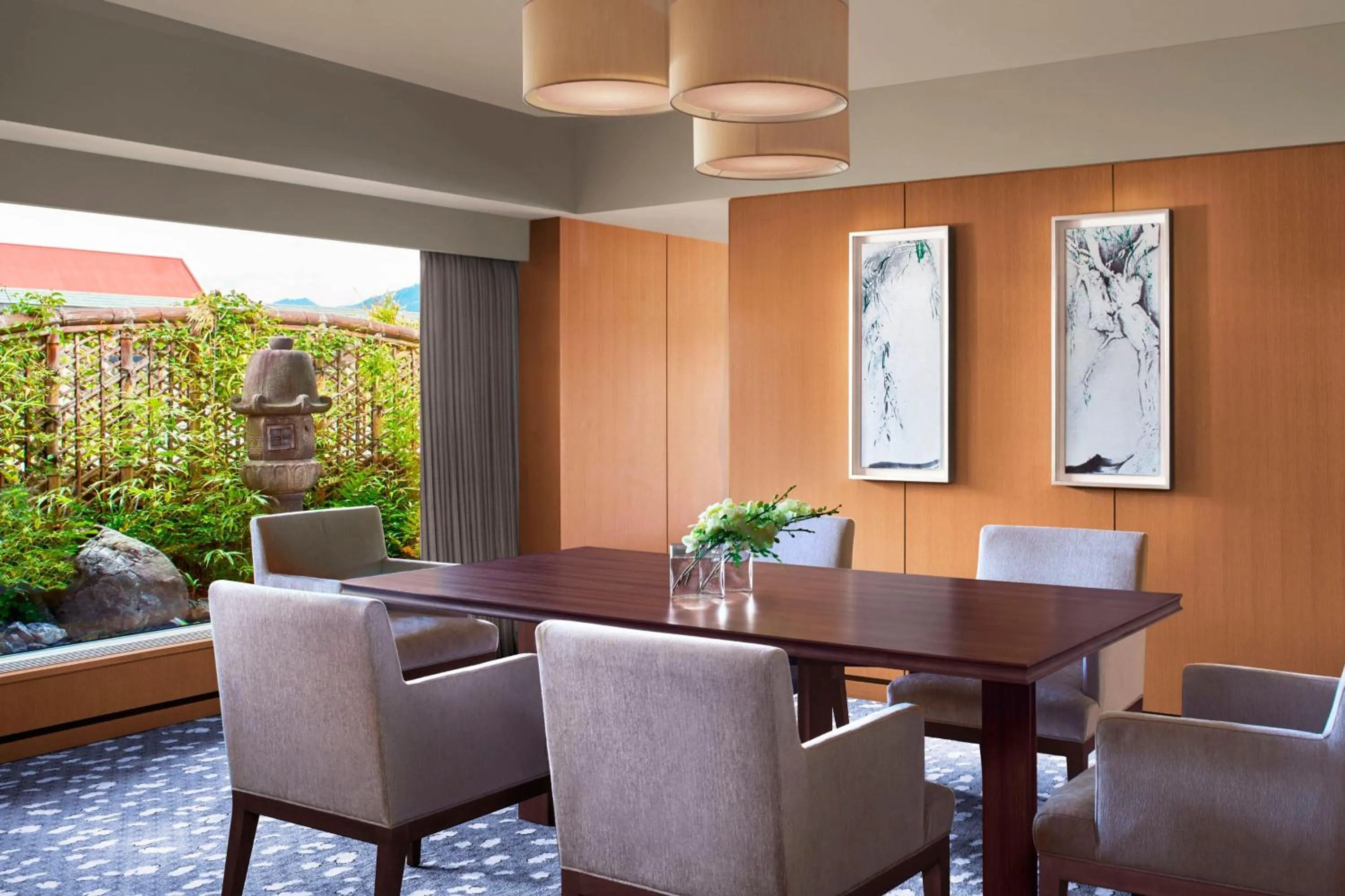 Photo of the whole room in The Ritz-Carlton Kyoto