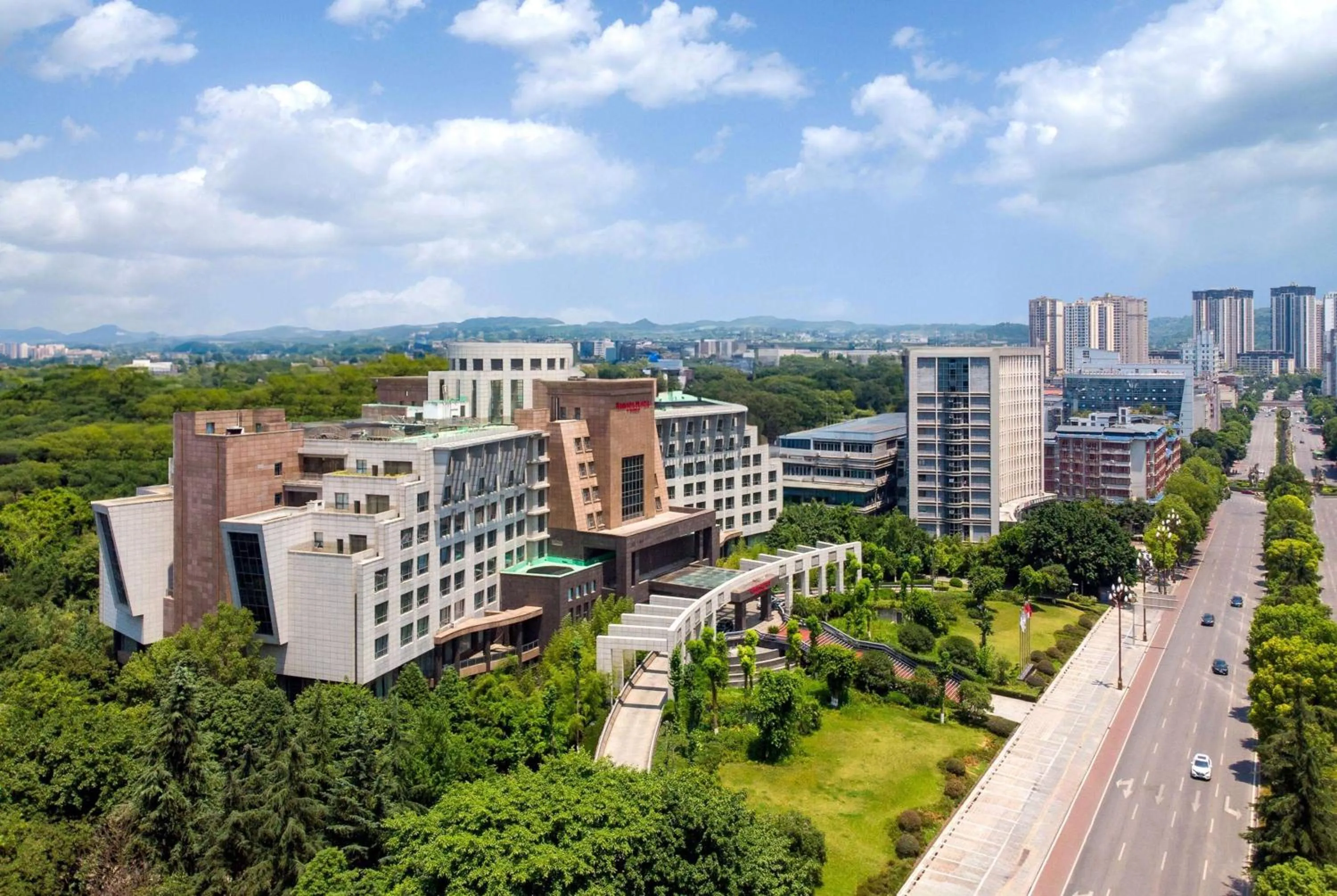 Property building in Ramada Plaza by Wyndham Chongqing West